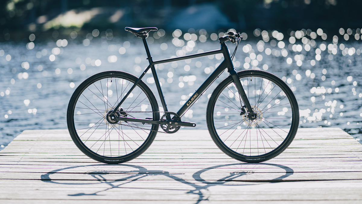 CUBE NULANE DELUXE EXC Urbanbike – Grau / Chrom 2027