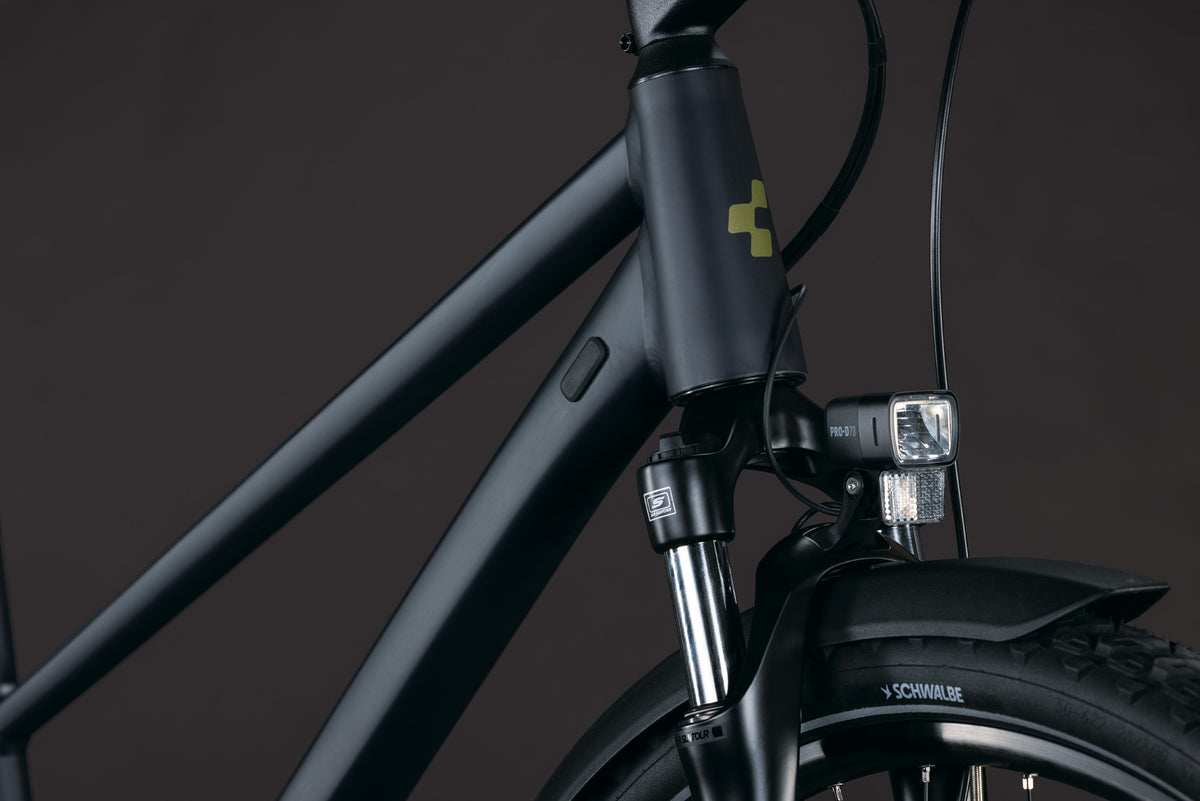 CUBE NATURE ONE FE Trapeze trekking bike - ink´n´grey 2027