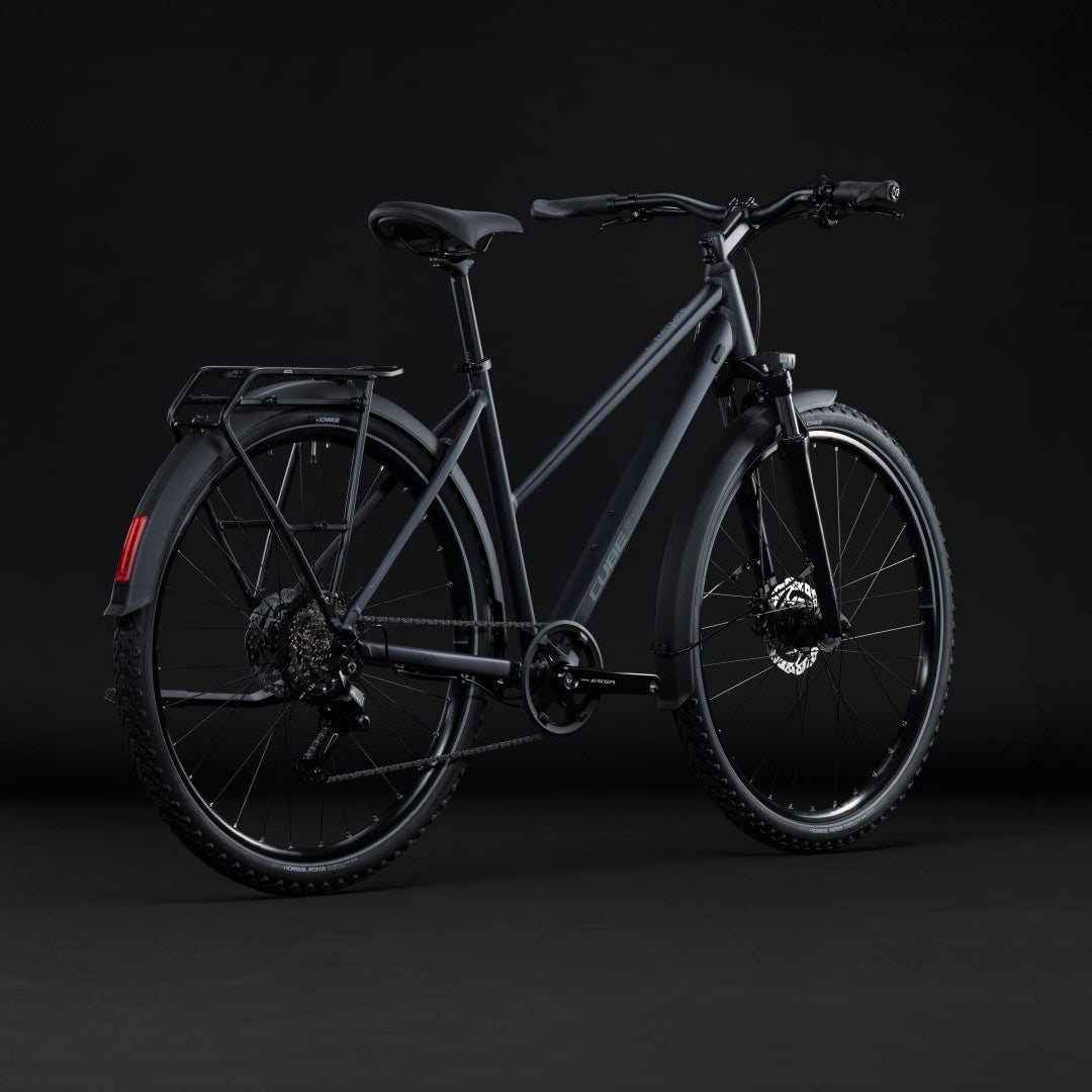 CUBE NATURE ONE FE Trapeze trekking bike - ink´n´grey 2027