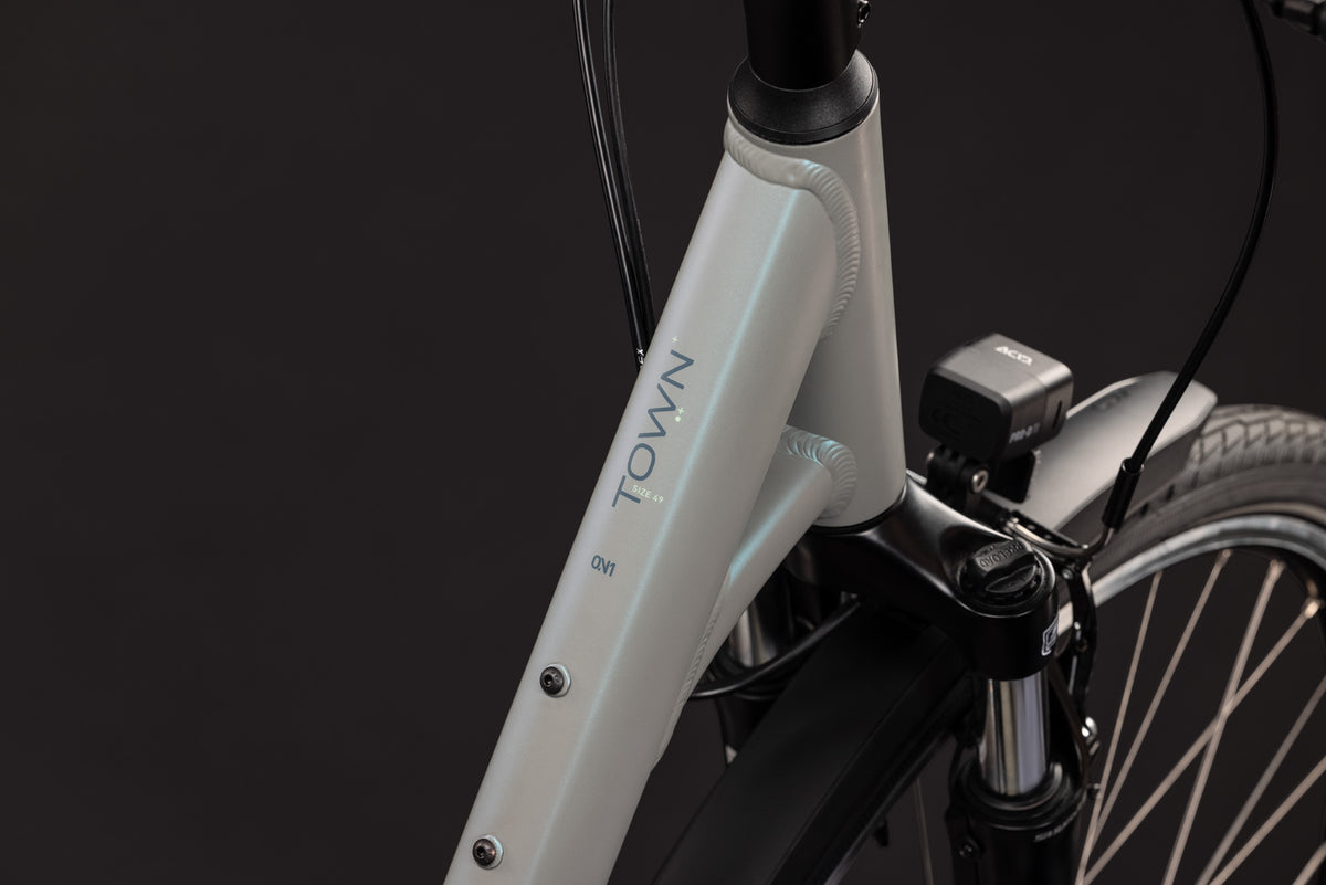 CUBE TOWN ONE City Bike – Frostyleaves / Blue 2027
