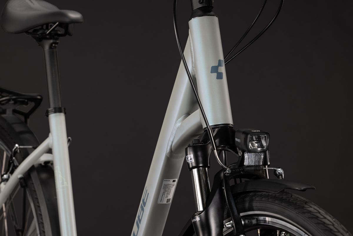 CUBE TOWN ONE City Bike – Frostyleaves / Blue 2027