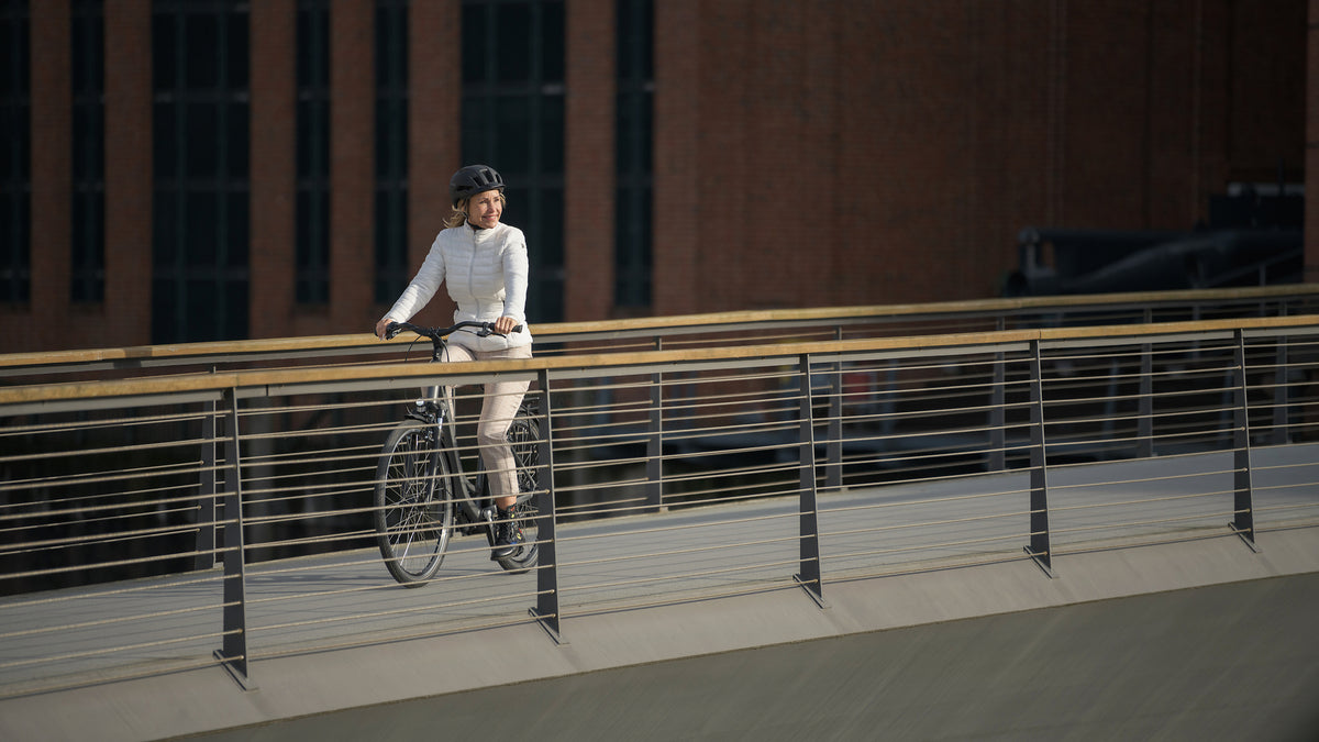 CUBE TOWN ONE City Bike – Frostyleaves / Blue 2027