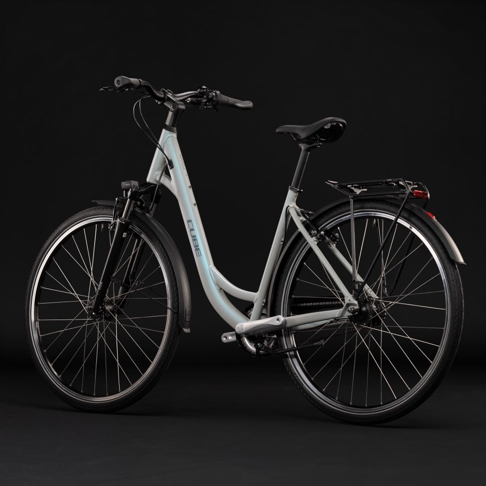 CUBE TOWN ONE City Bike – Frostyleaves / Blue 2027