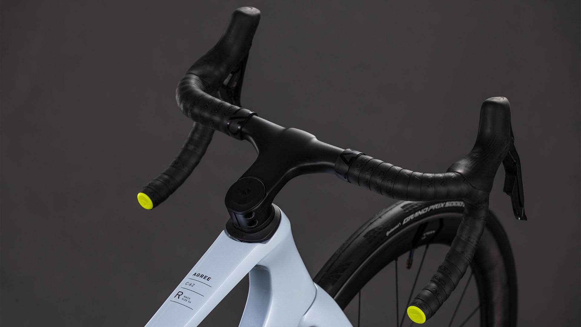 CUBE AGREE C:62 ONE carbonracercykel – tågegrå og grå