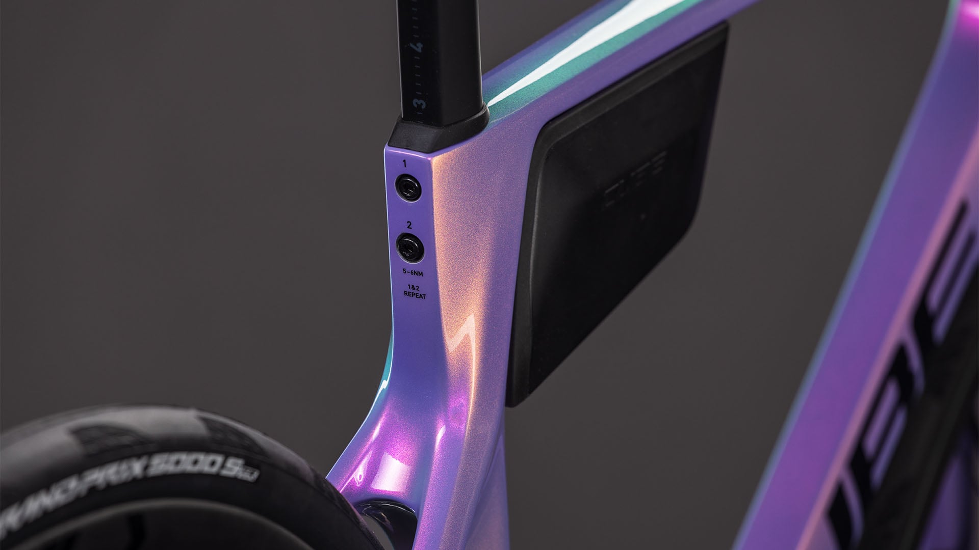 Bicicletta da corsa in carbonio CUBE AGREE C:62 SLX - cosmic purple e nero