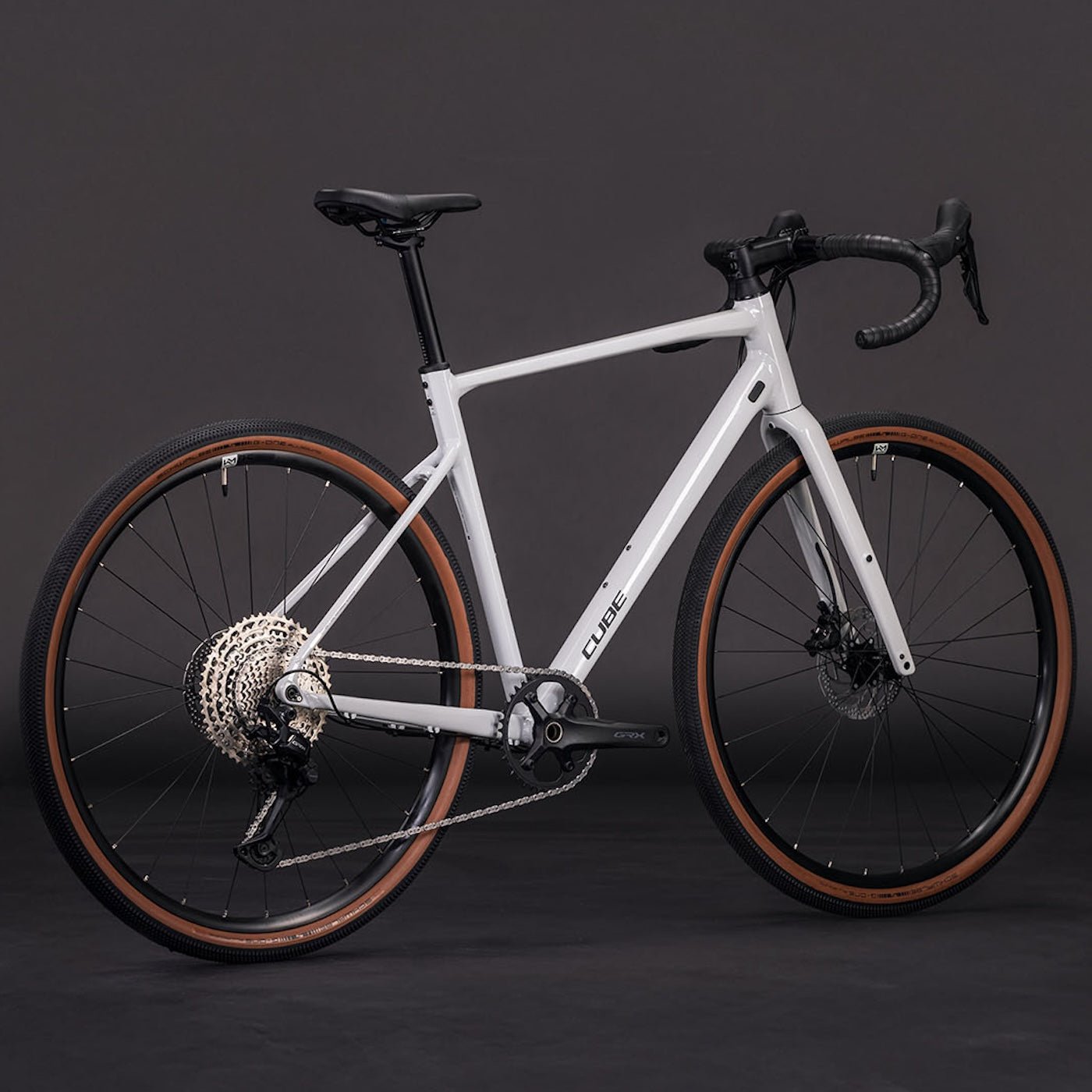 CUBE NUROAD EX 28 gravel bike - cotton´n´grey - CUBE - Evelostore
