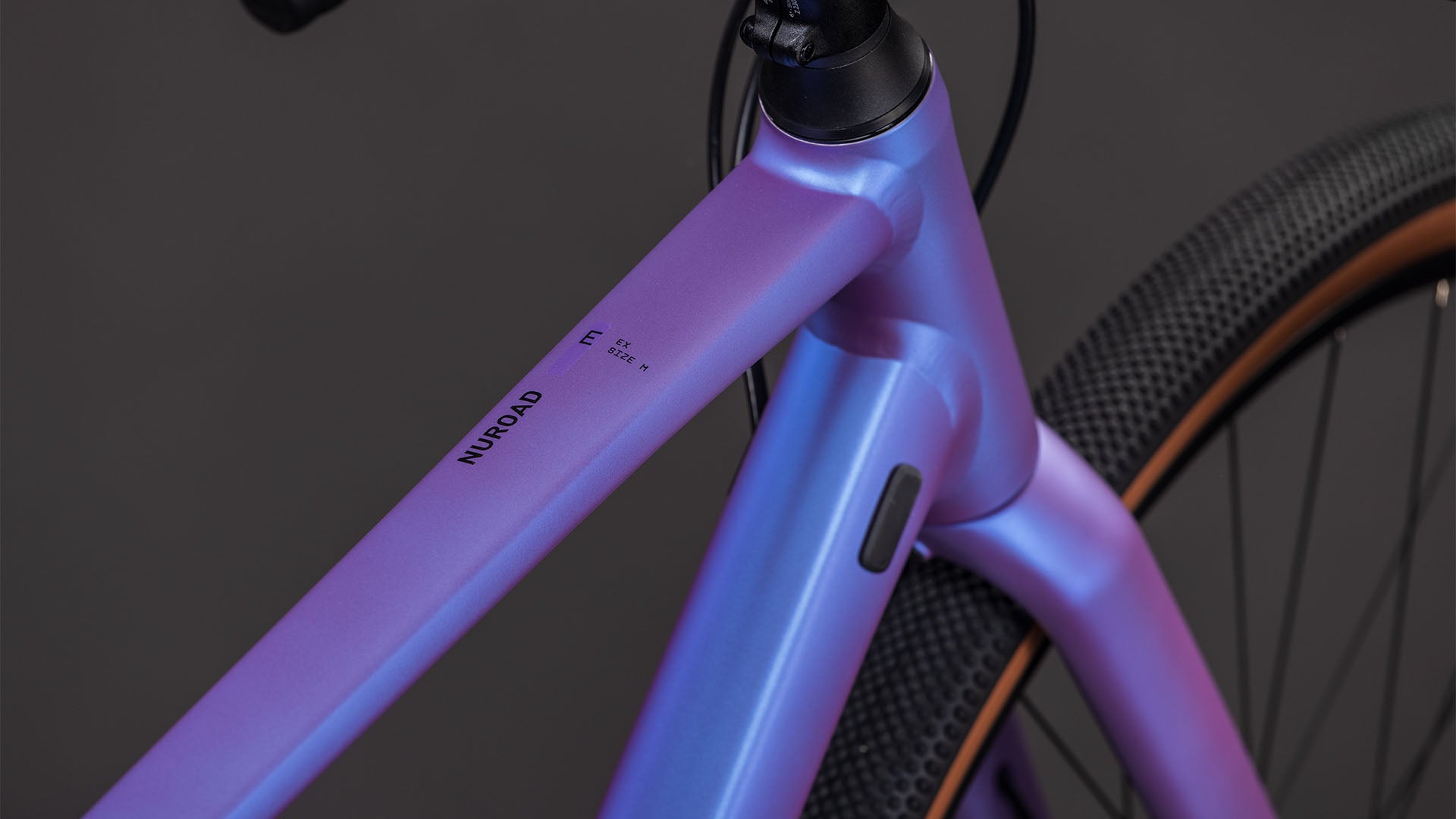 CUBE NUROAD EX 28 gravel bike - blueiris´n´lilac - CUBE - Evelostore