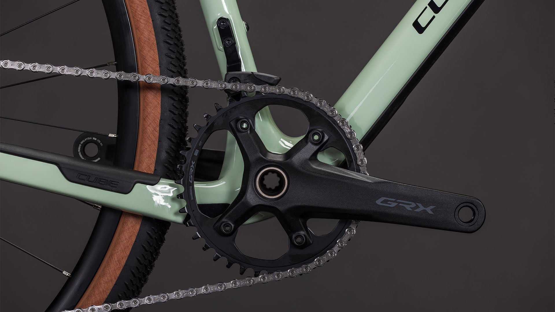 CUBE NUROAD C:62 ONE Carbon Gravel Pyörä – aloegreen´n´black