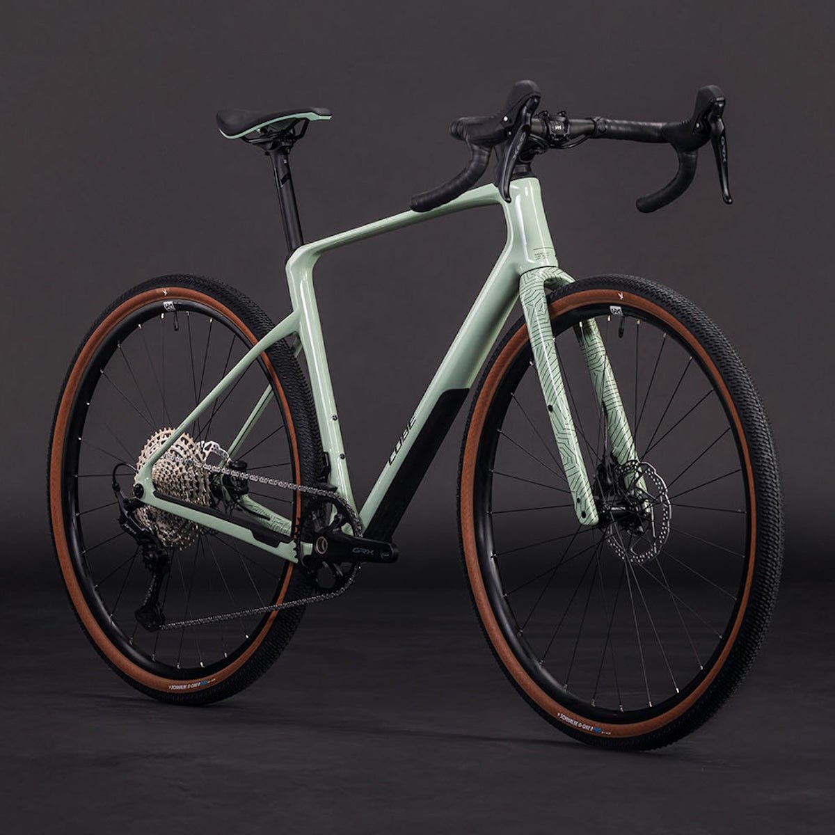fahrrad xxl preisgarantie CUBE Nuroad C:62 ONE Carbon Gravel aloegreen´n´black – Evelostore