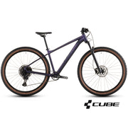 CUBE ATTENTION SLX 29 purplegalaxy´n´black mountain bike
