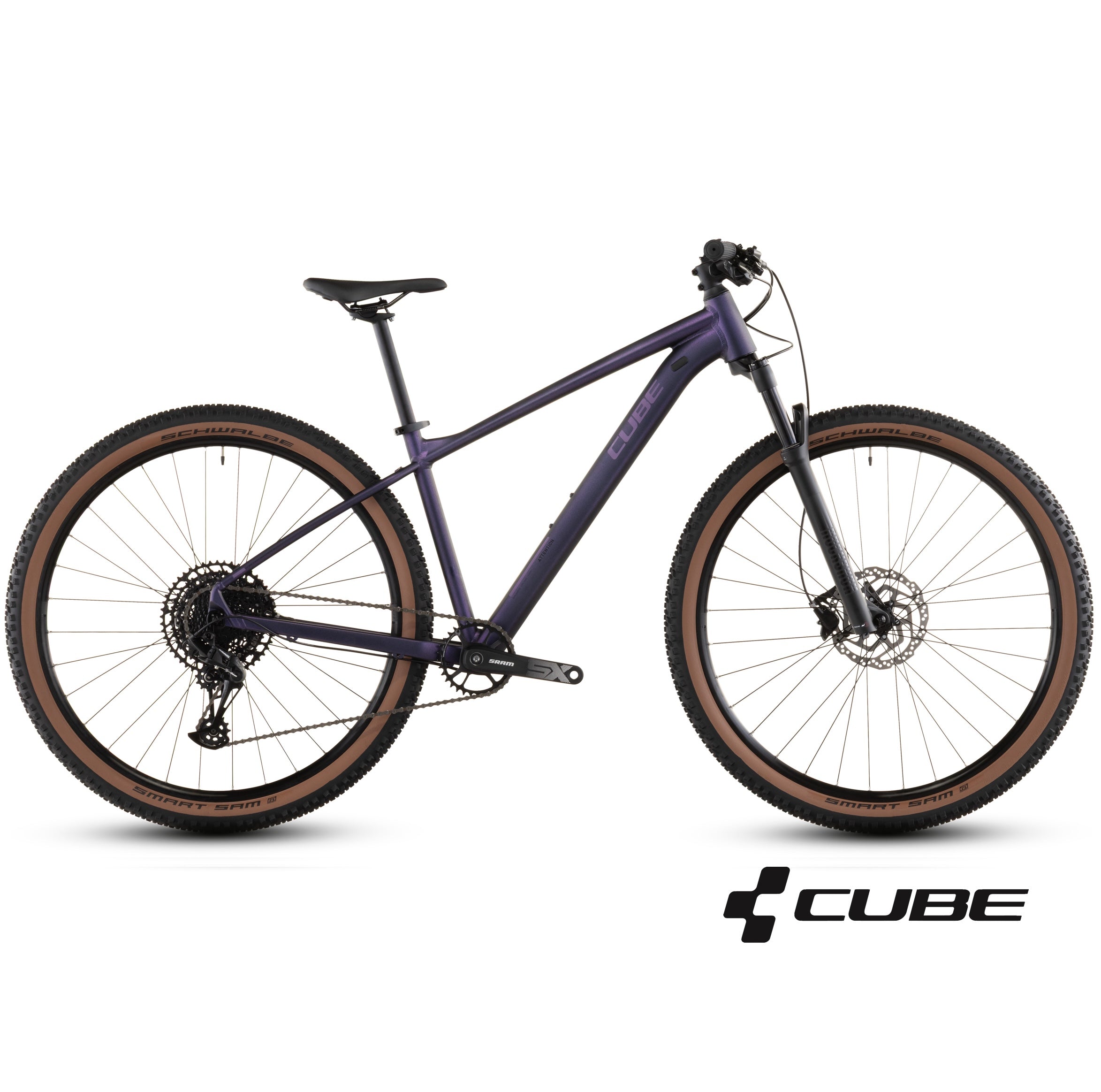 CUBE ATTENTION SLX 29 purplegalaxy´n´black mountain bike