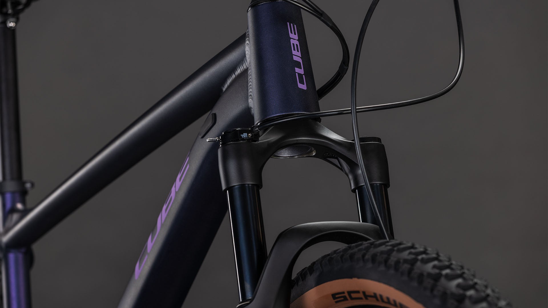 CUBE ATTENTION SLX 29 purplegalaxy´n´black mountain bike