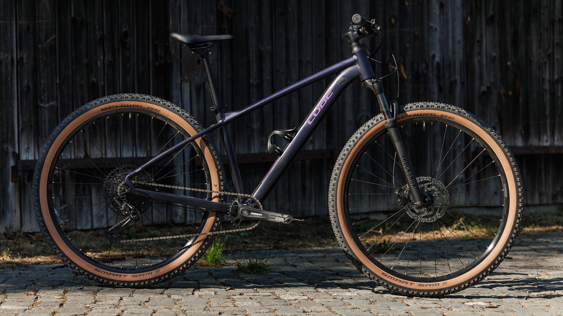 CUBE ATTENTION SLX 29 purplegalaxy´n´black mountain bike