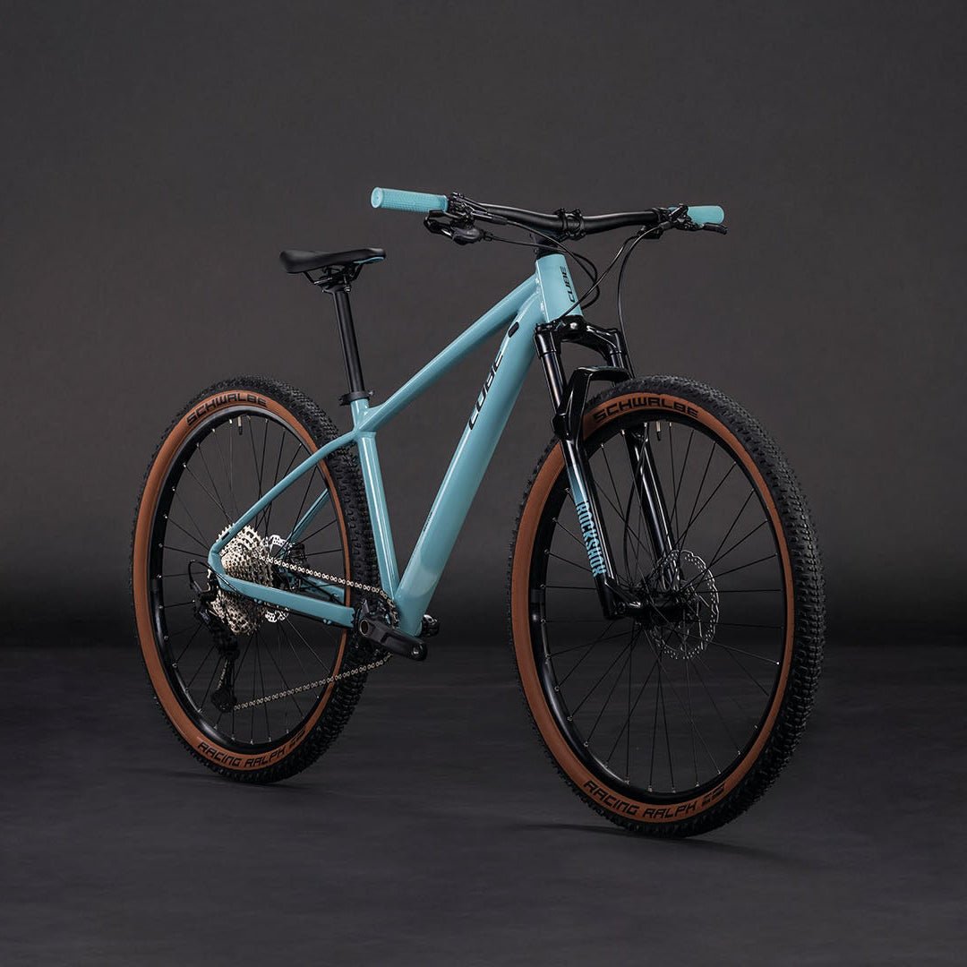 CUBE REACTION SLX 29 mountain bike - tealgrey´n´black - CUBE - Evelostore