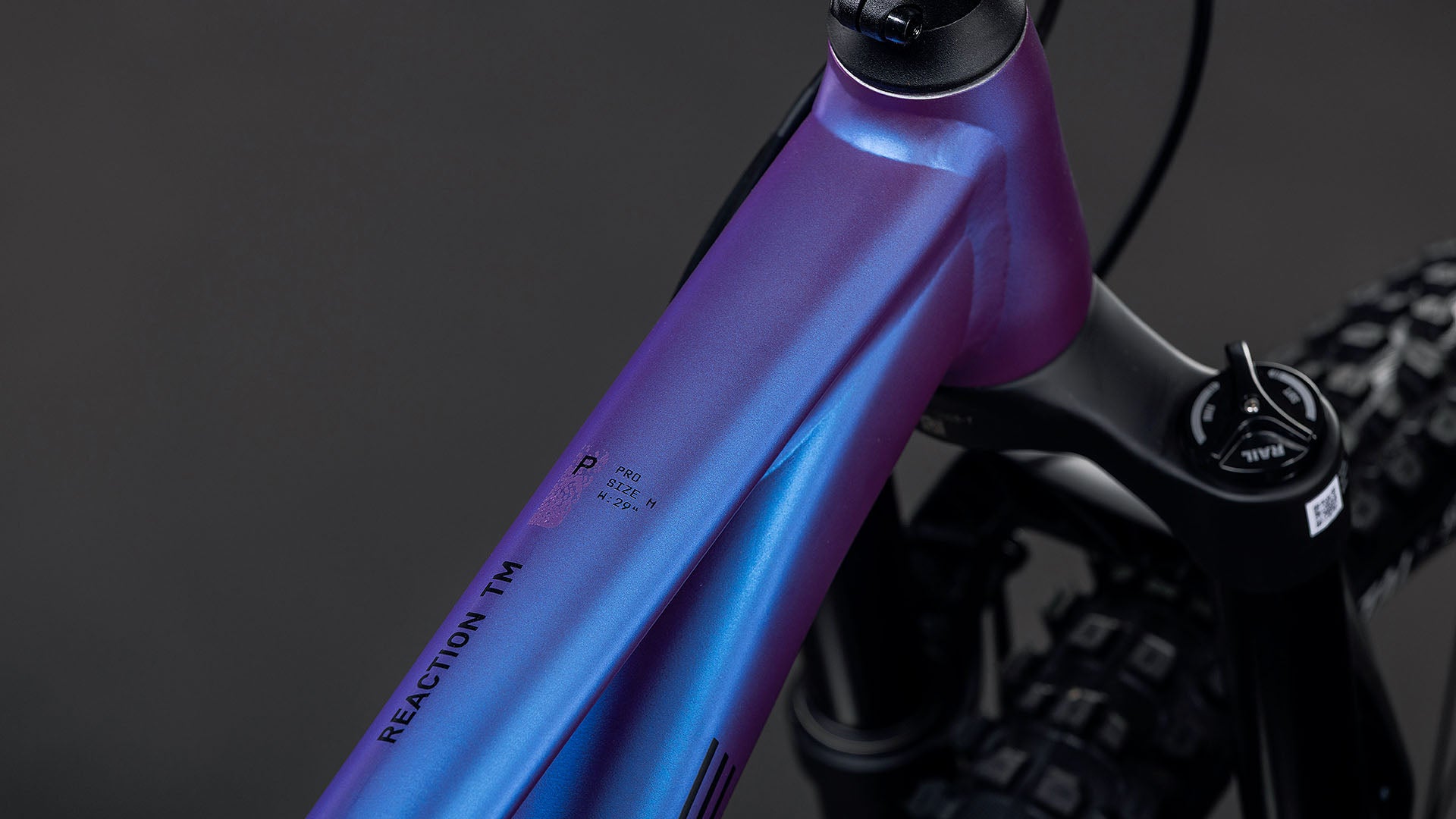 CUBE REACTION TM PRO 29 kalnų dviratis – blueviolet´n´black