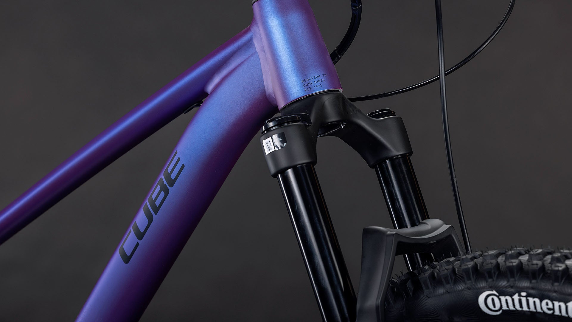 CUBE REACTION TM PRO 29 kalnų dviratis – blueviolet´n´black