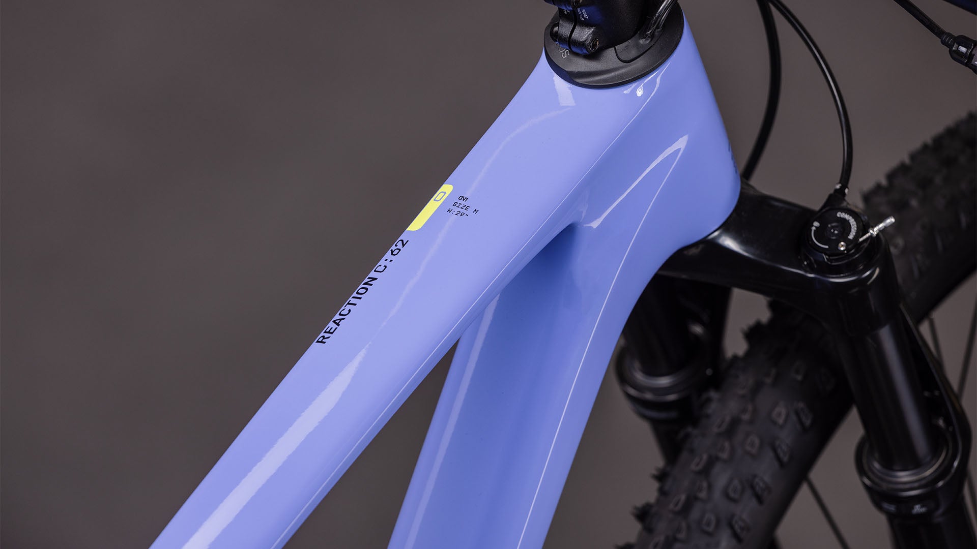 CUBE REACTION C:62 ONE 29 lucidlilac´n´black mountain bike - CUBE - Evelostore