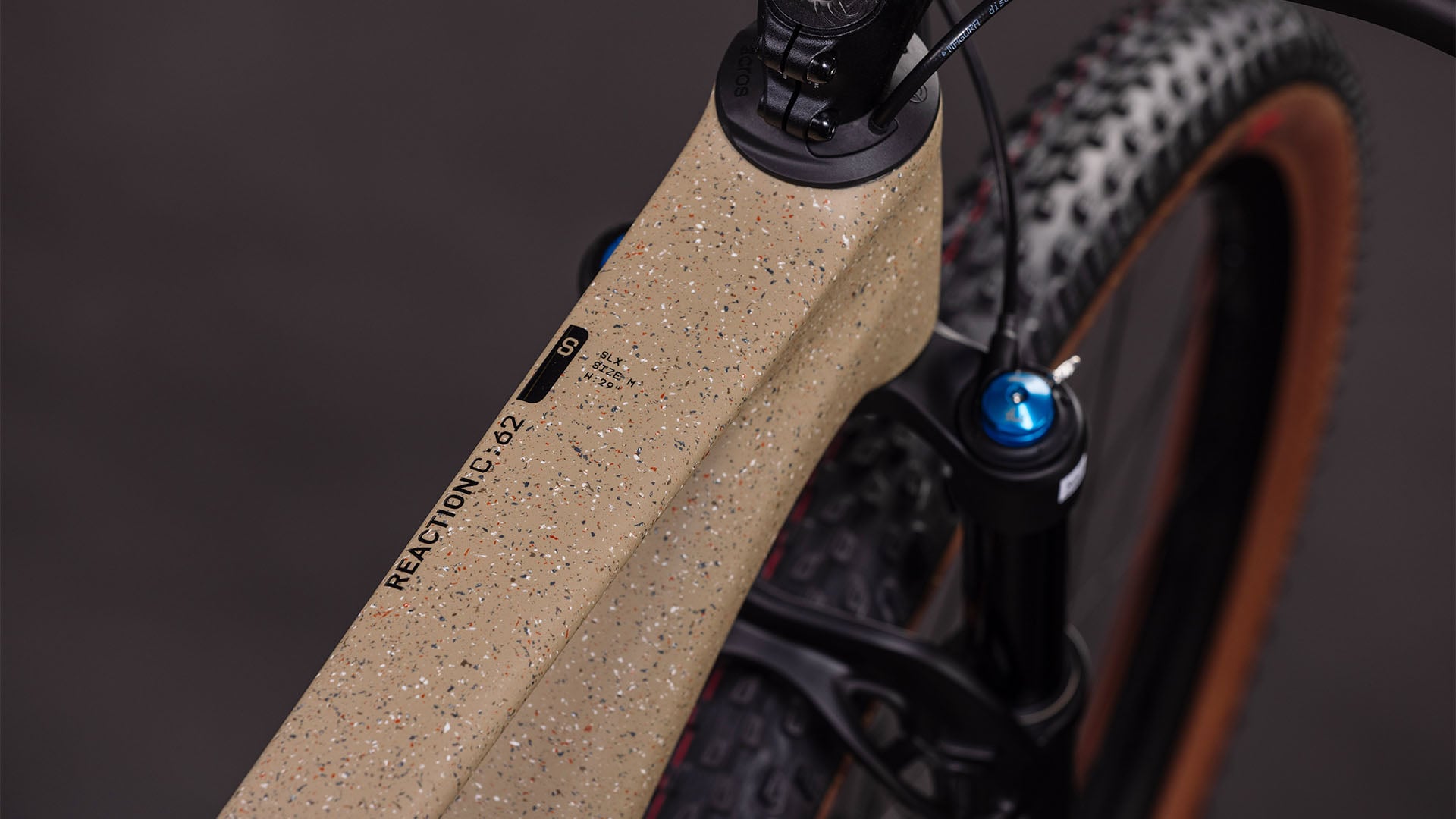 VTT CUBE REACTION C:62 SLX 29 mineralgrit´n´black