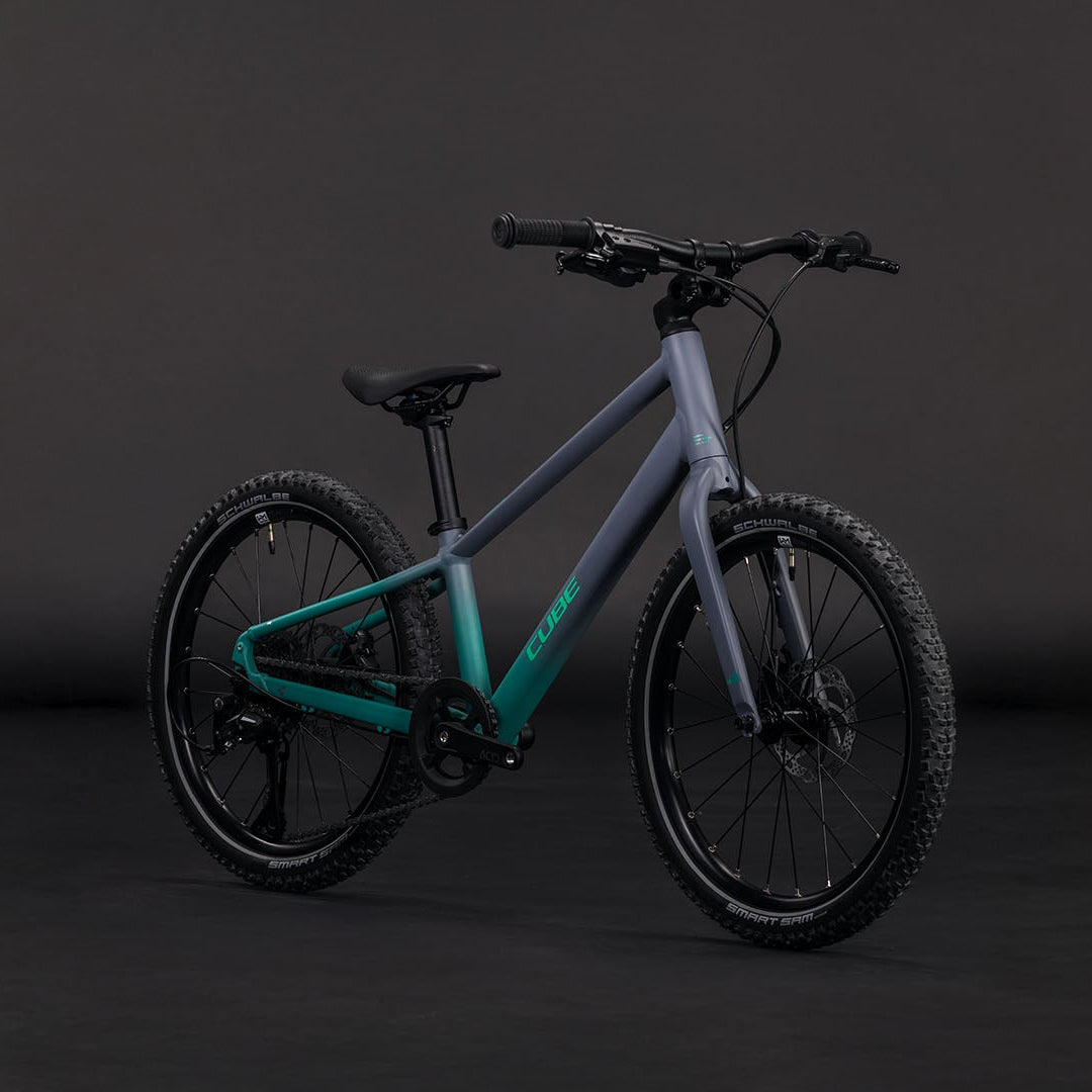 CUBE NUMOVE 200 DISC children bicycle - lavagrey´n´coolgreen