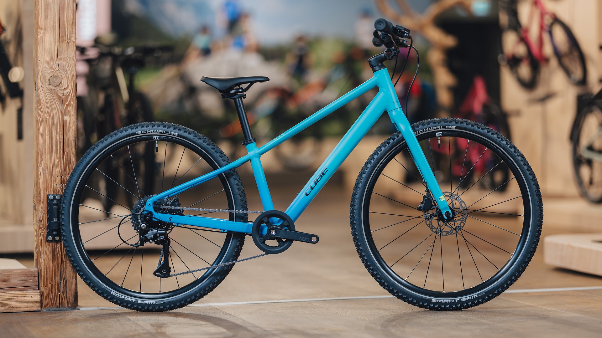 CUBE NUMOVE 240 DISC bērnu velosipēds - pacificblue´n´steelblue