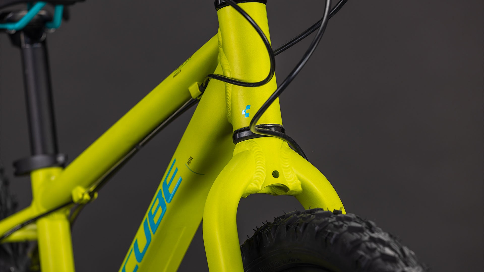 cube fahrrad gelb CUBE ACID 200 DISC Kinderfahrrad 2026 – Lizard´n´Blue – Evelostore