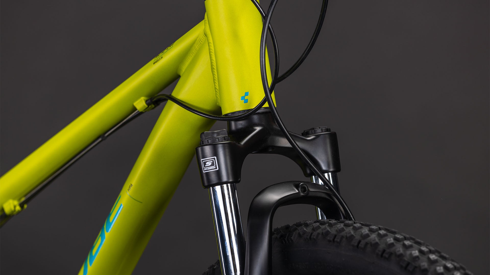 CUBE ACID 240 DISC children bicycle - lizard´n´blue 2026 - CUBE - Evelostore