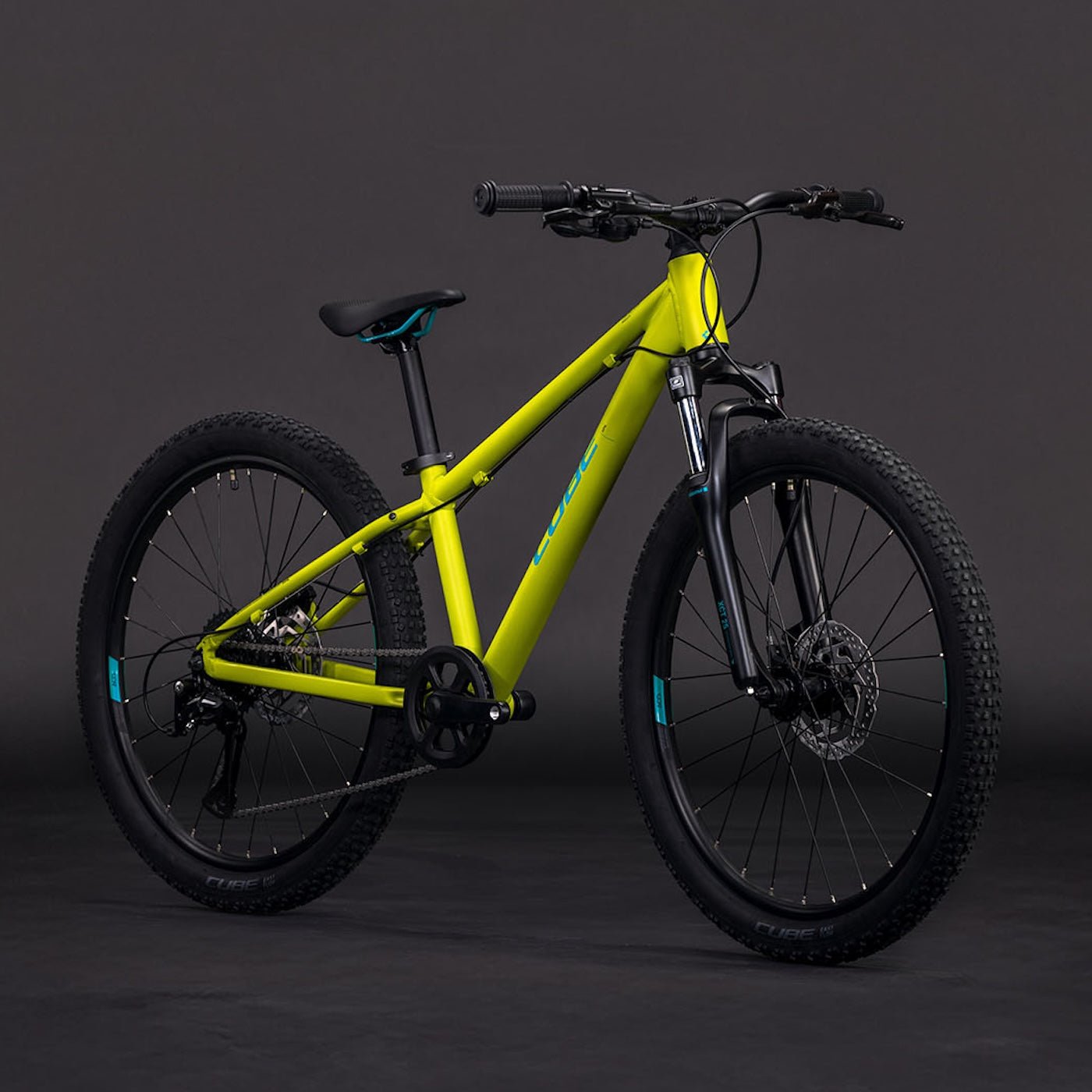 CUBE ACID 240 DISC children bicycle - lizard´n´blue 2026 - CUBE - Evelostore