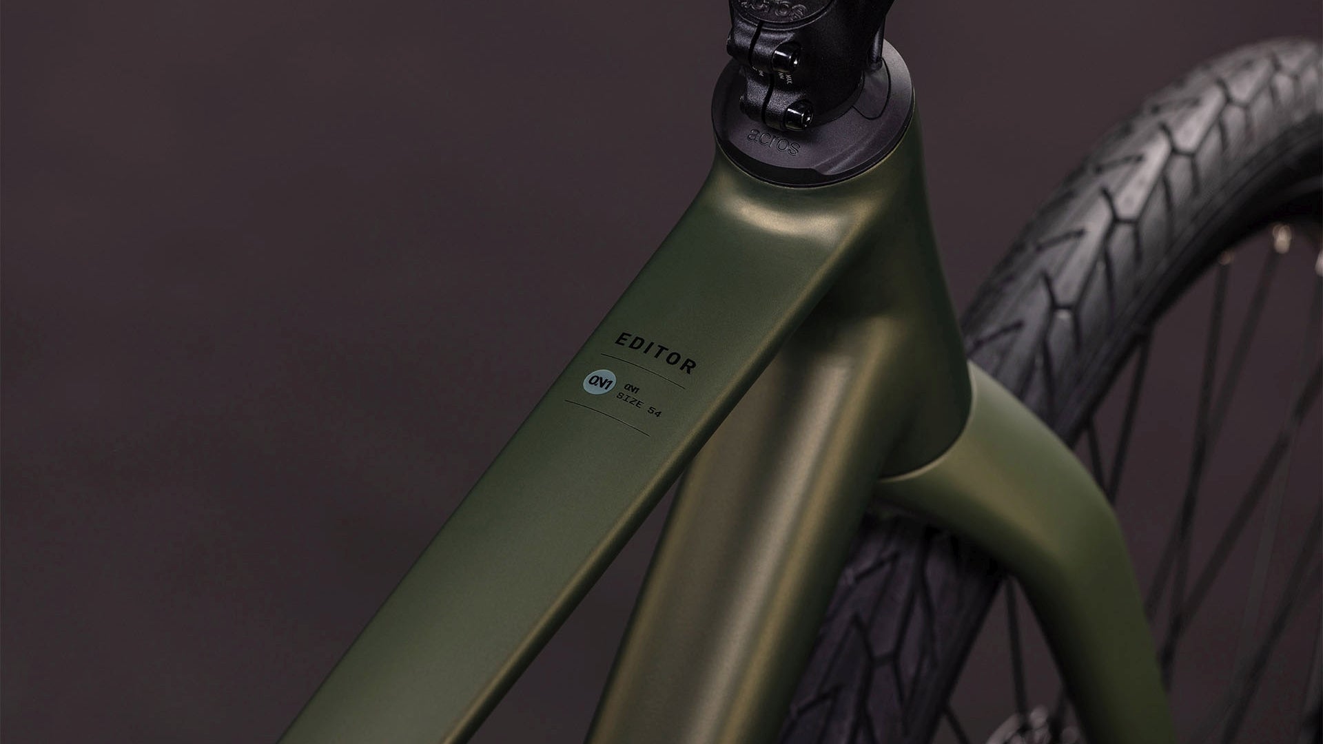 CUBE EDITOR ONE Citybike – reedgreen´n´black