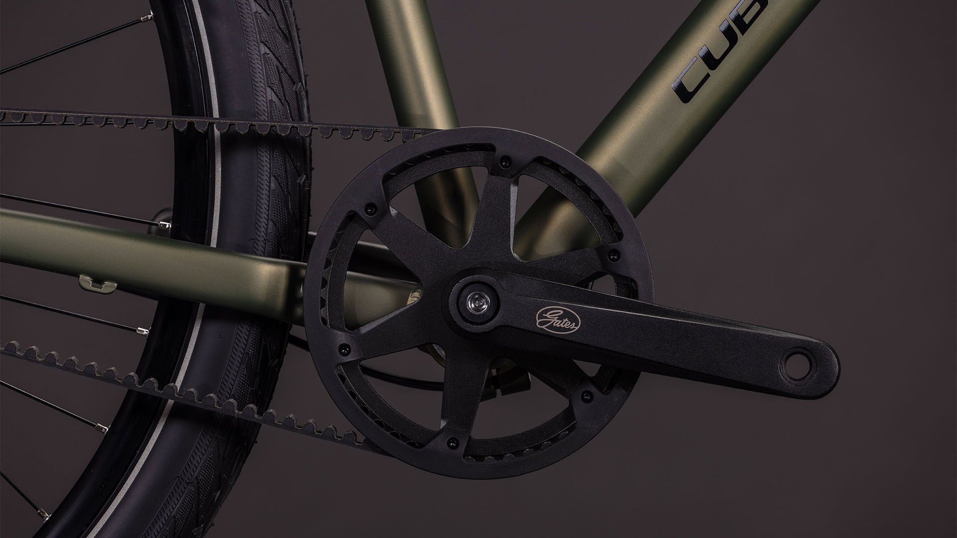 CUBE EDITOR ONE Citybike – reedgreen´n´black