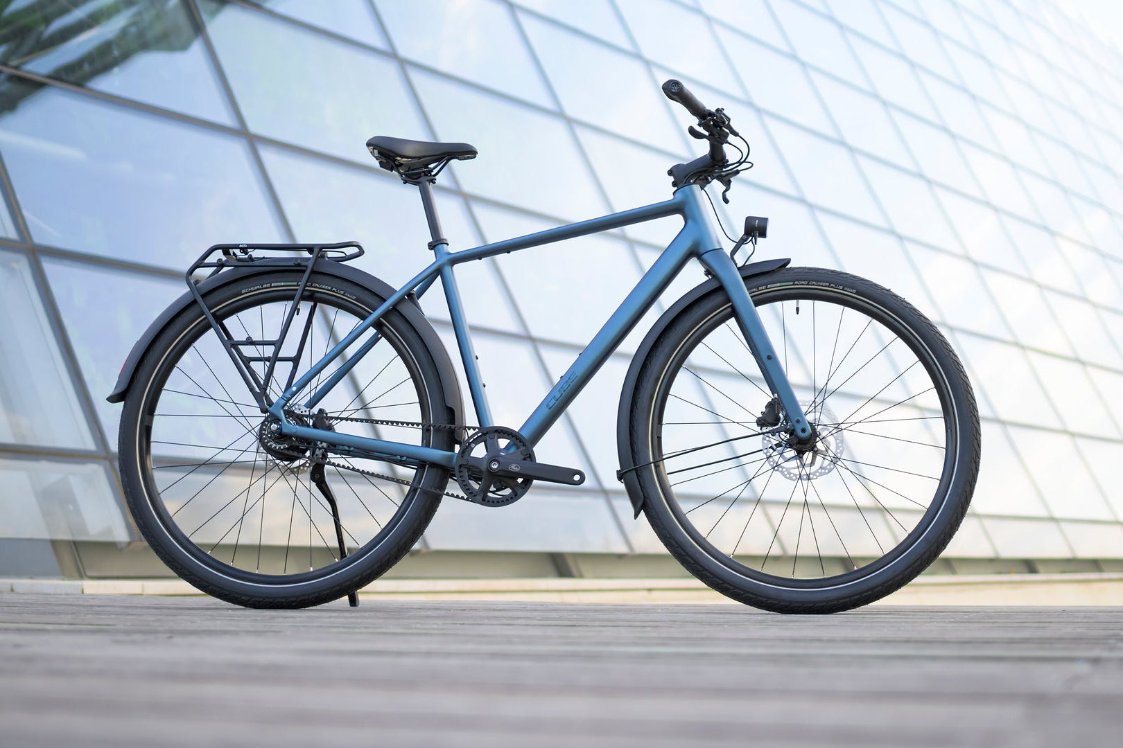 CUBE EDITOR PRO FE city bike - mineralblue´n´chrome