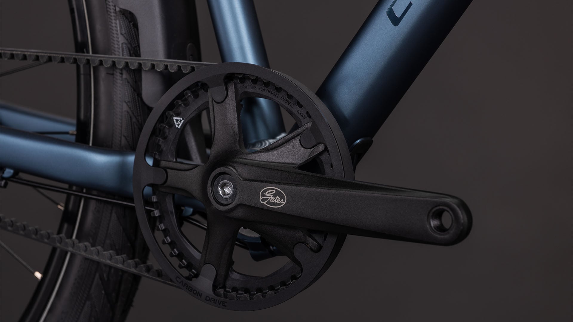 CUBE EDITOR PRO FE pilsētas velosipēds - mineralblue´n´chrome