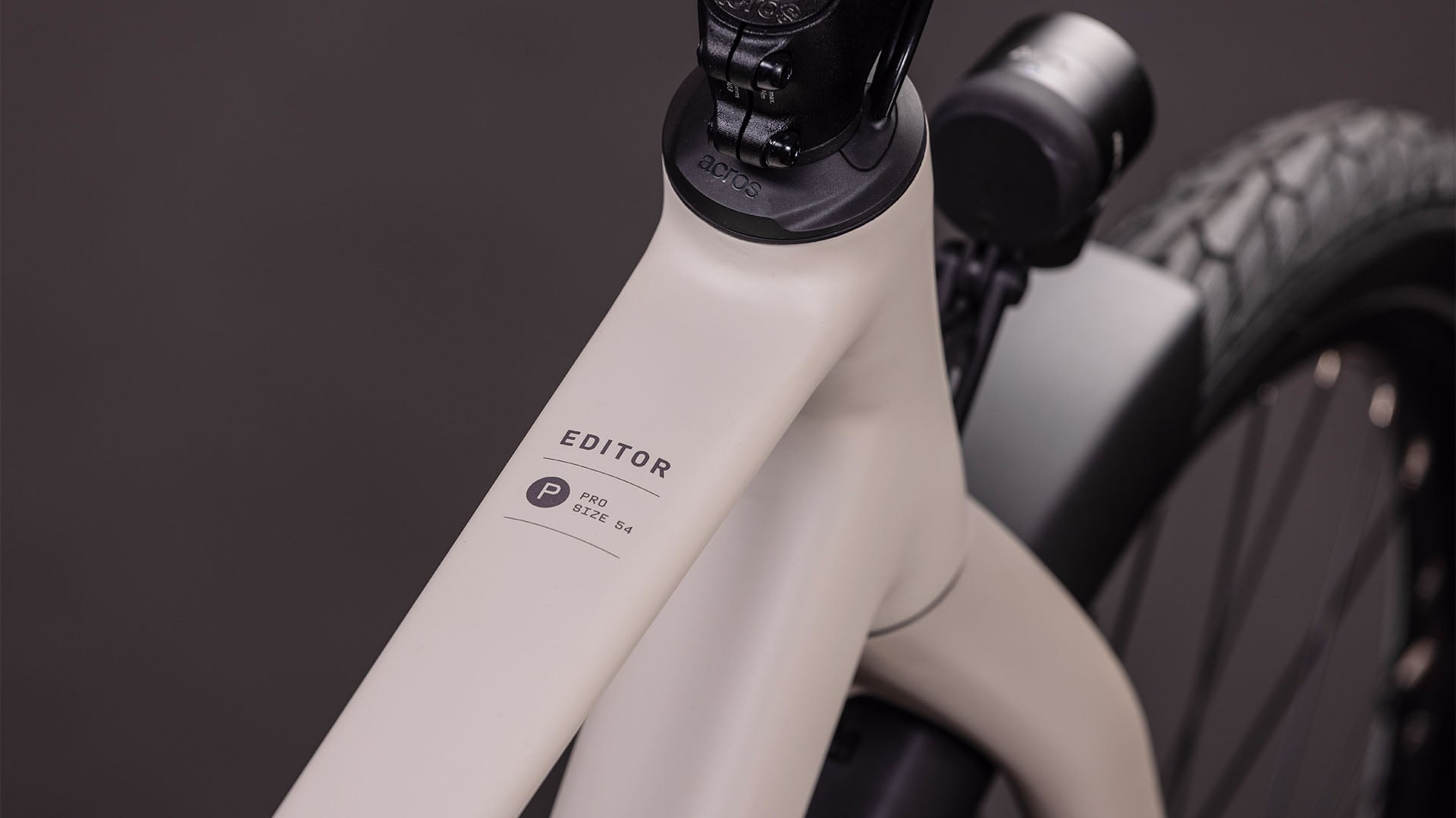 CUBE EDITOR PRO FE Citybike – Hafergrau und Grau