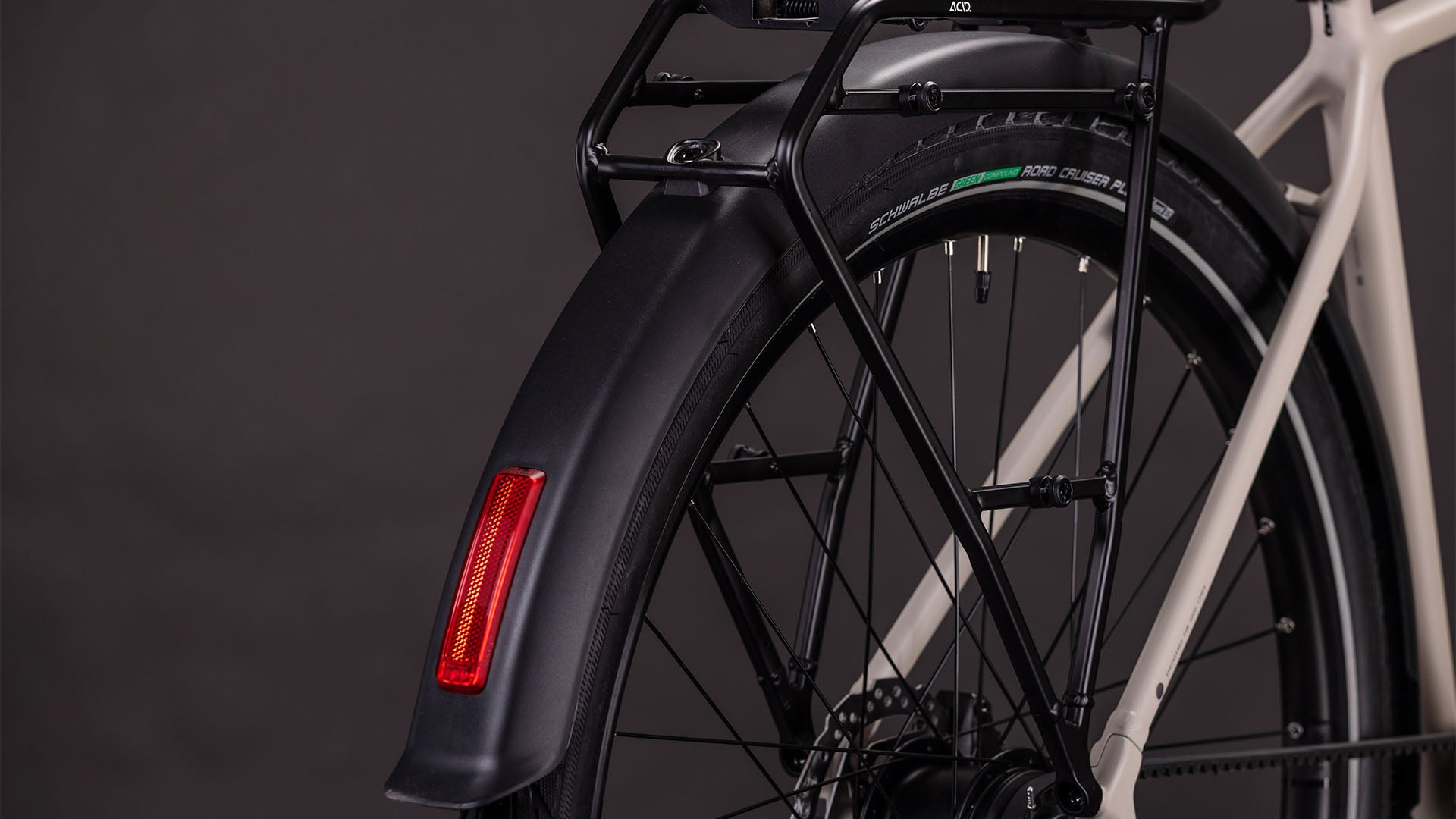 CUBE EDITOR PRO FE Citybike – Hafergrau und Grau