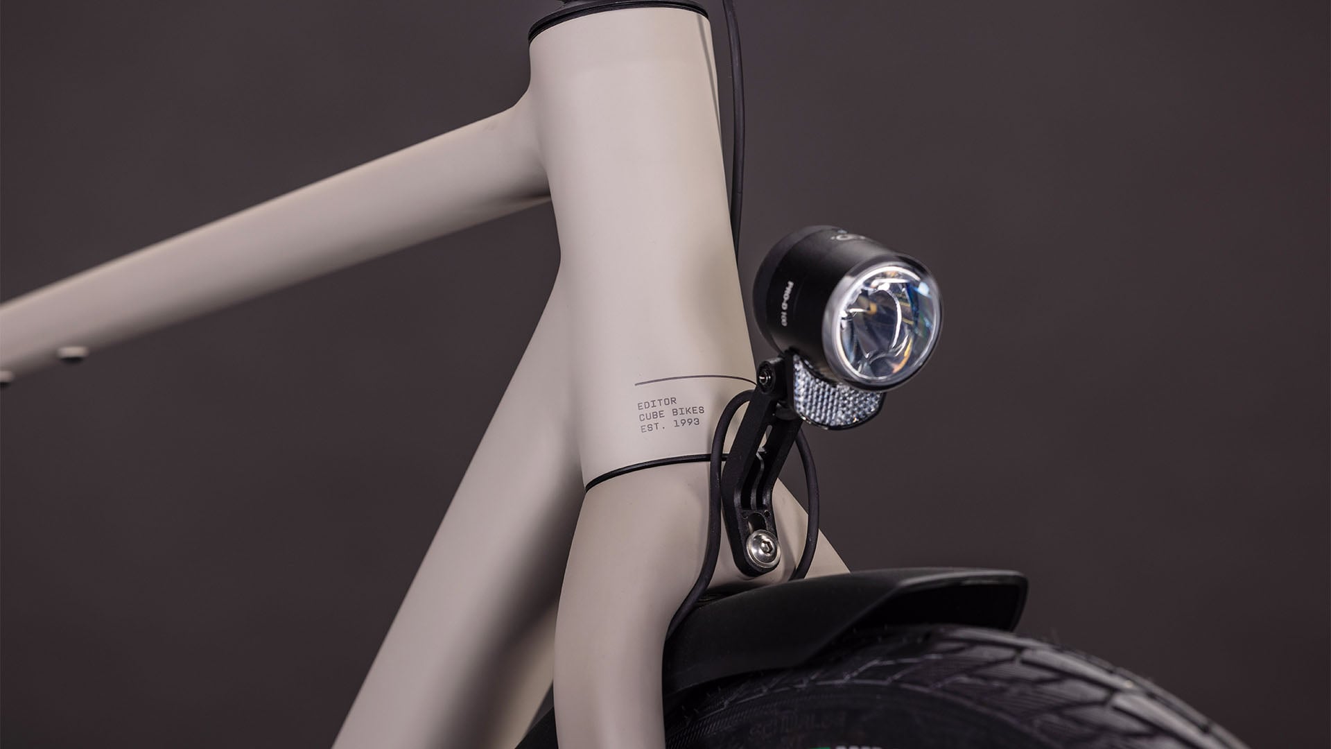 CUBE EDITOR PRO FE Citybike – Hafergrau und Grau