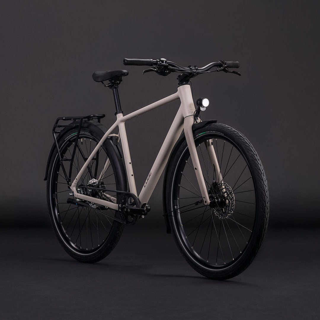 CUBE EDITOR PRO FE Citybike – Hafergrau und Grau