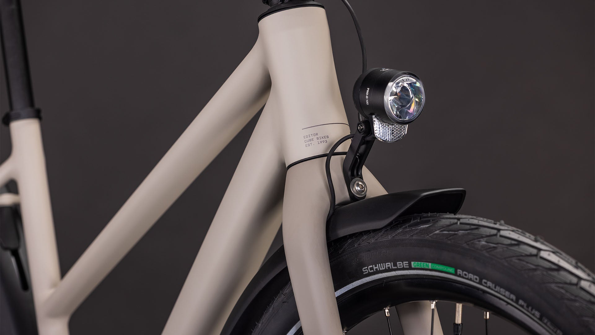 CUBE EDITOR PRO FE Citybike – Hafergrau´n´Grau