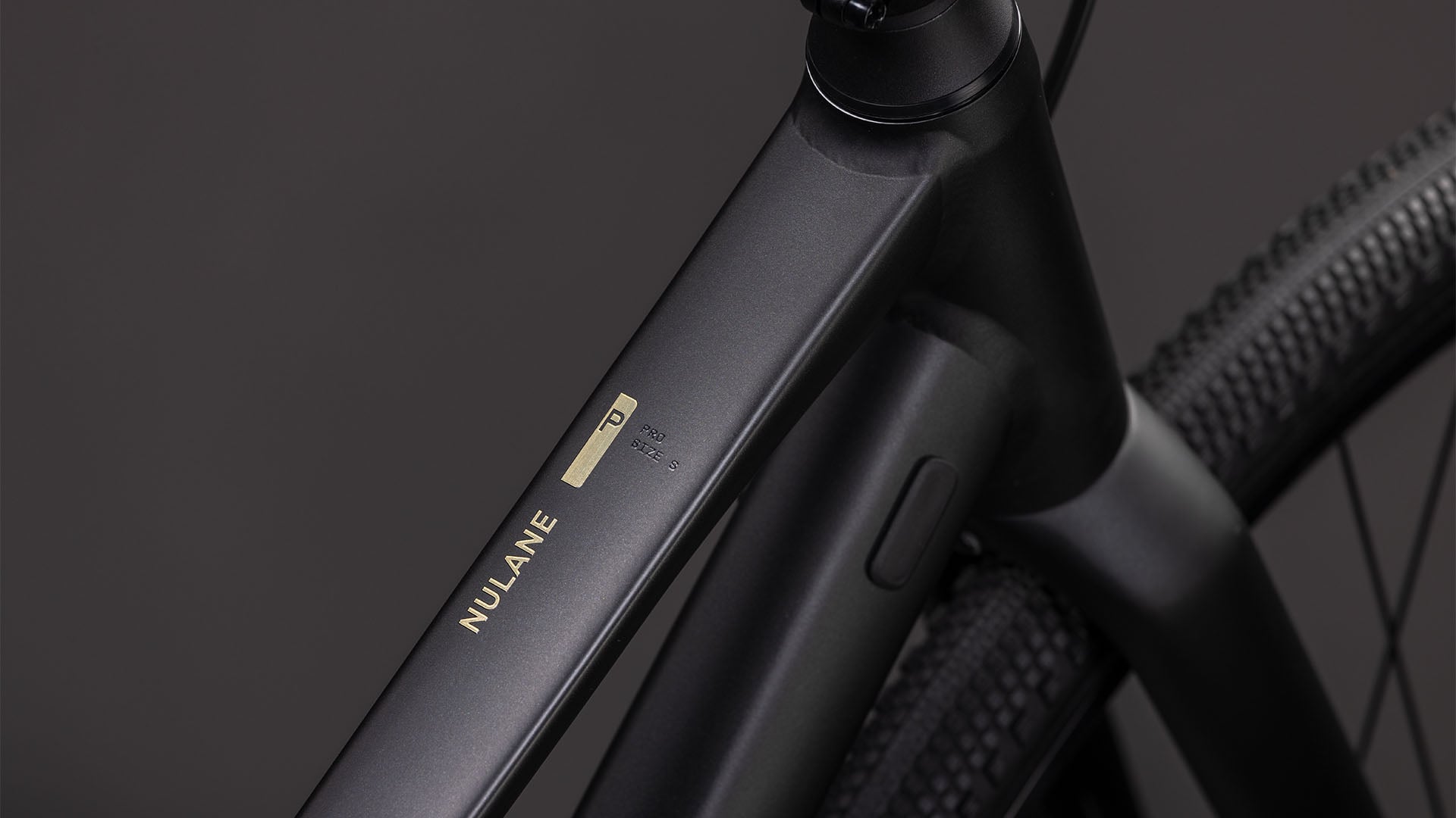 Bicicleta urbana para mujer CUBE NULANE PRO gris y cromo