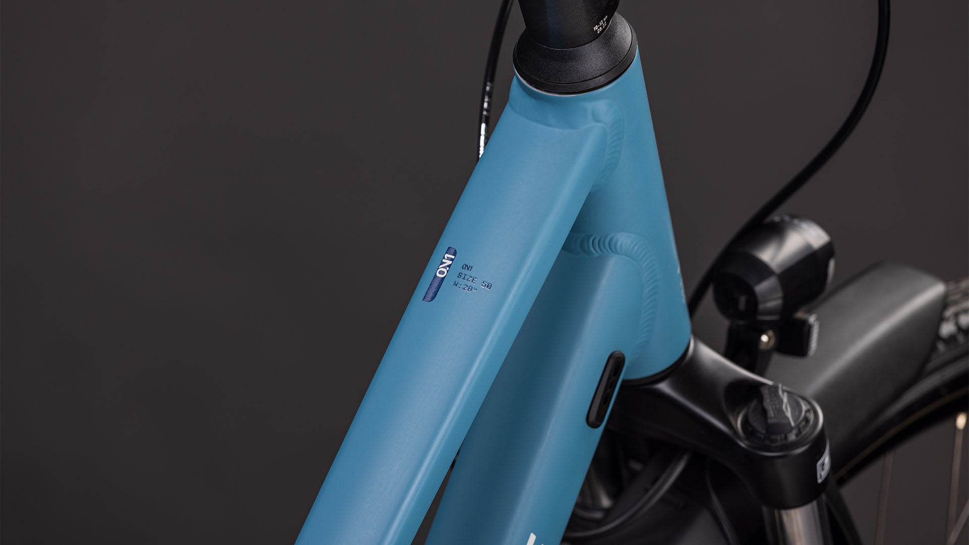 CUBE TOURING ONE Touringcykel - blåfågel och grå