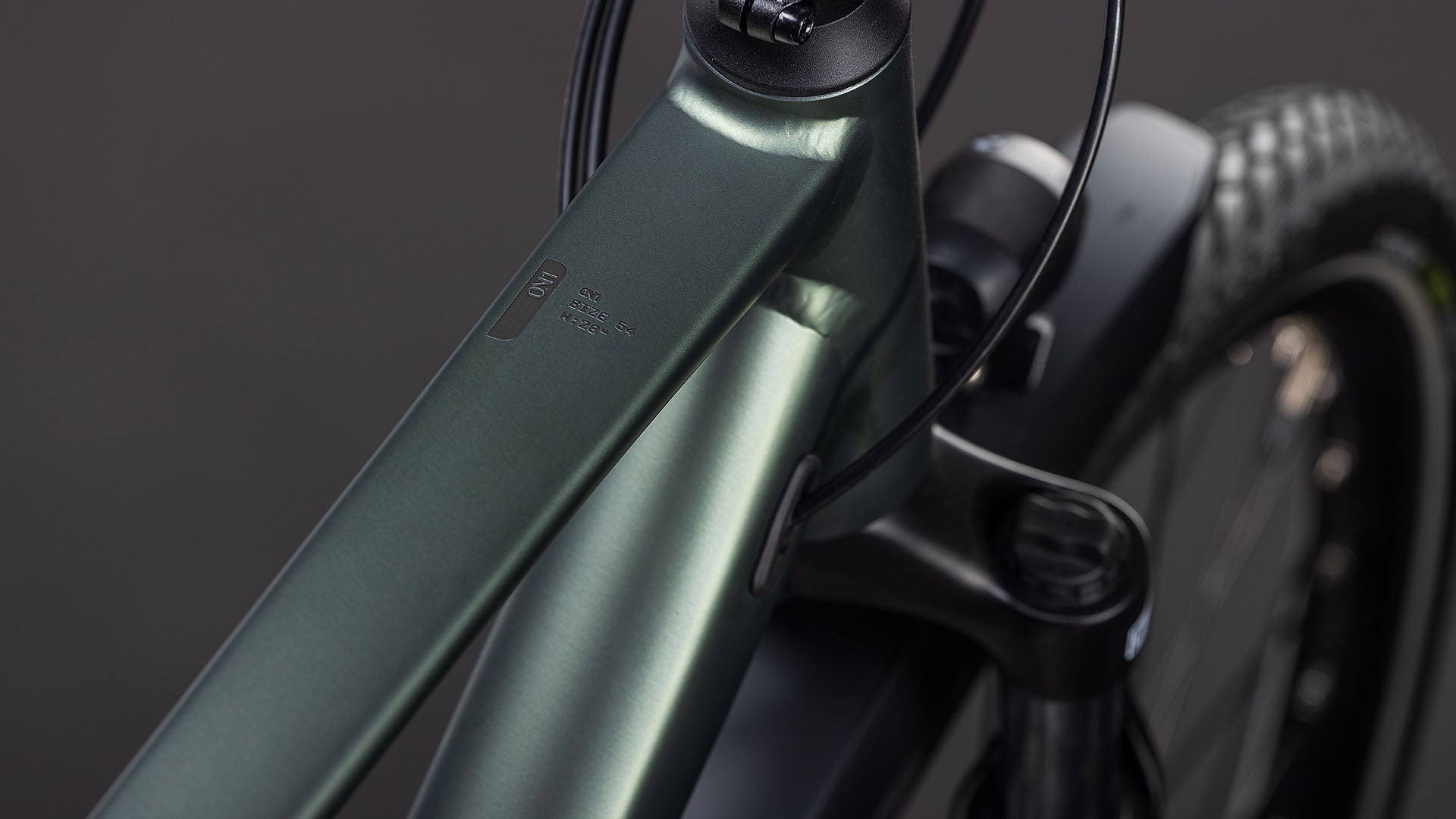 CUBE KATHMANDU ONE Touring Bike - sagebrushgreen´n´green 2026 - CUBE - Evelostore