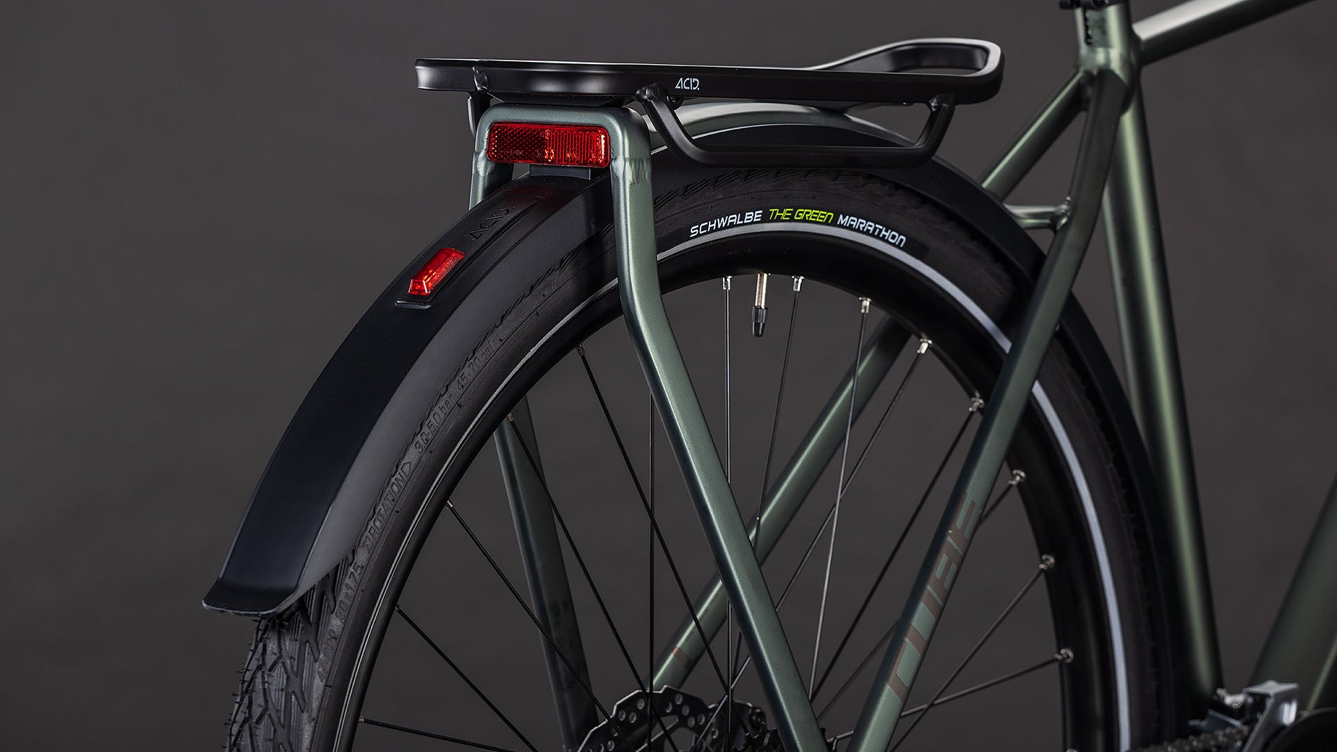 CUBE KATHMANDU ONE Touring Bike - sagebrushgreen´n´green 2026 - CUBE - Evelostore