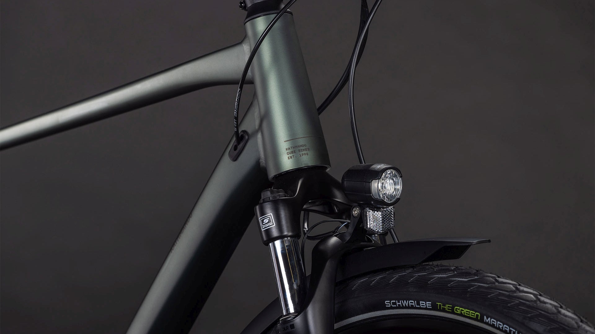 CUBE KATHMANDU ONE Touring Bike - sagebrushgreen´n´green 2026 - CUBE - Evelostore