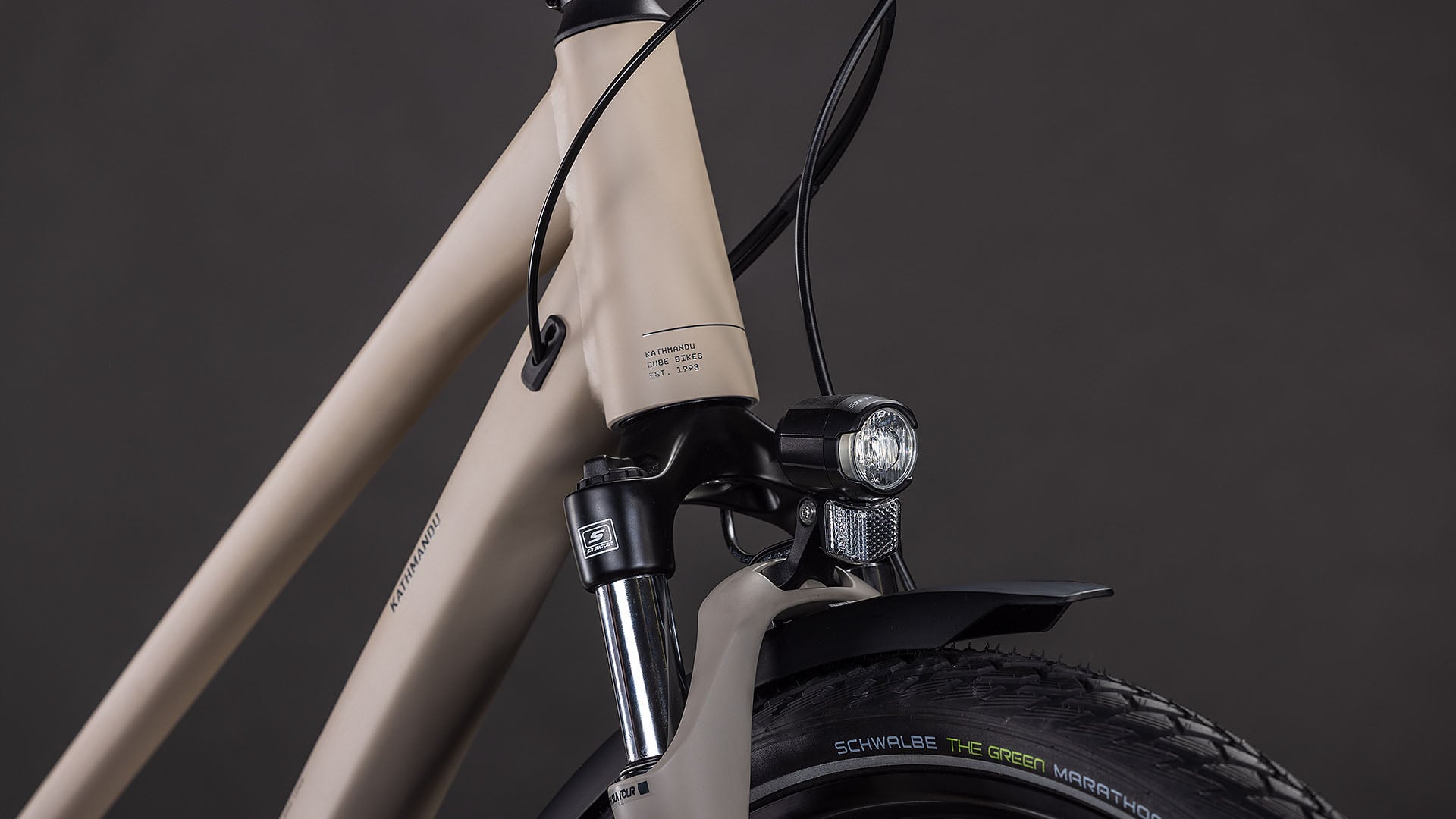 CUBE KATHMANDU ONE Touringcykel - oatgrey´n´grey