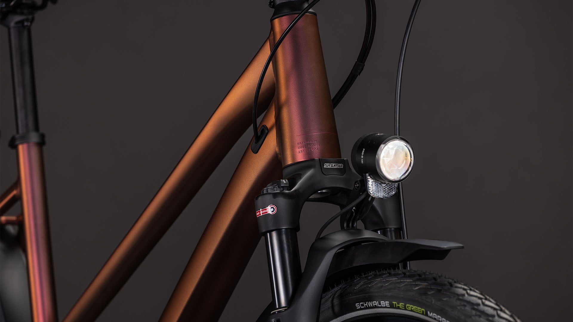 CUBE KATHMANDU PRO Touring Fahrrad - sunglow´n´prizm