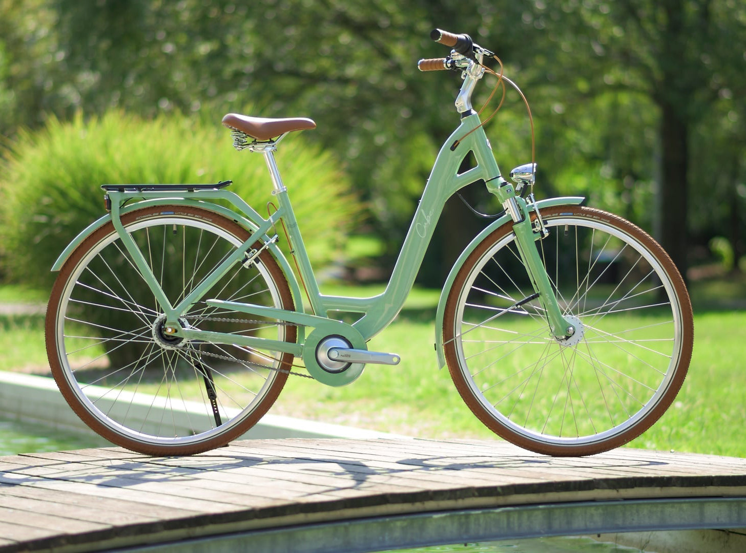 CUBE ARUBA HYBRID 600 28 electric bike - cactus´n´brown