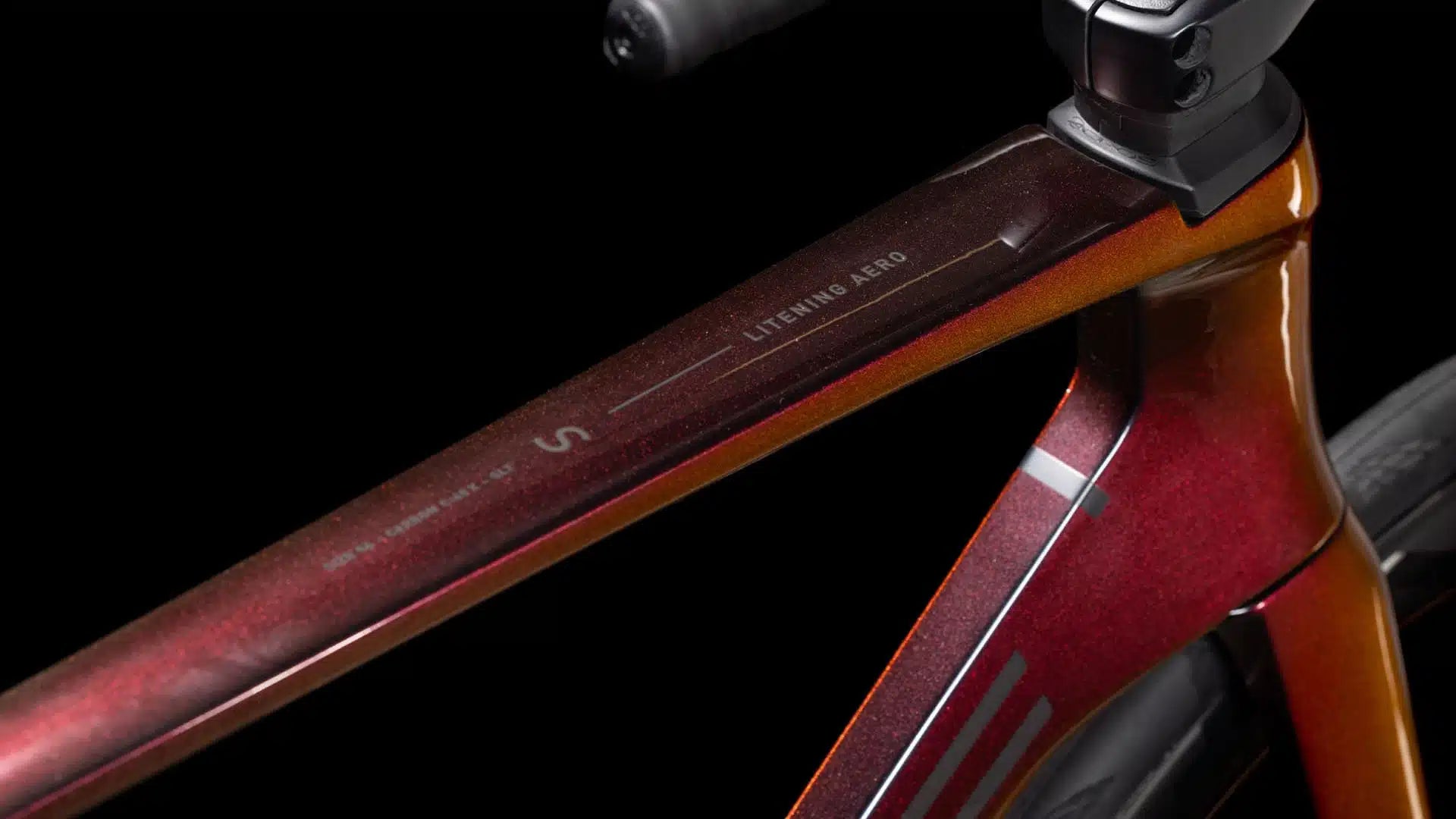CUBE LITENING AERO C:68X SLT bici da corsa - solareclipse n carbonio