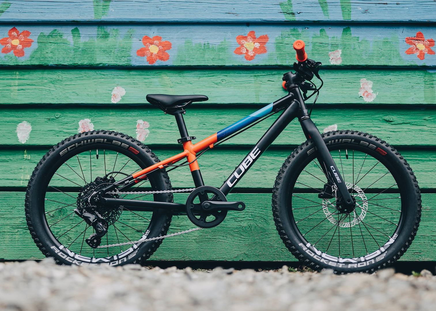 CUBE REACTION 200 PRO black´n´blue´n´red kids bicycle