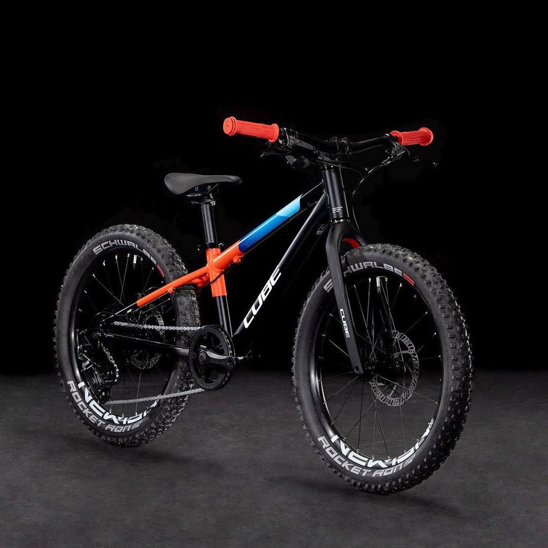 CUBE REACTION 200 PRO black´n´blue´n´red kids bicycle