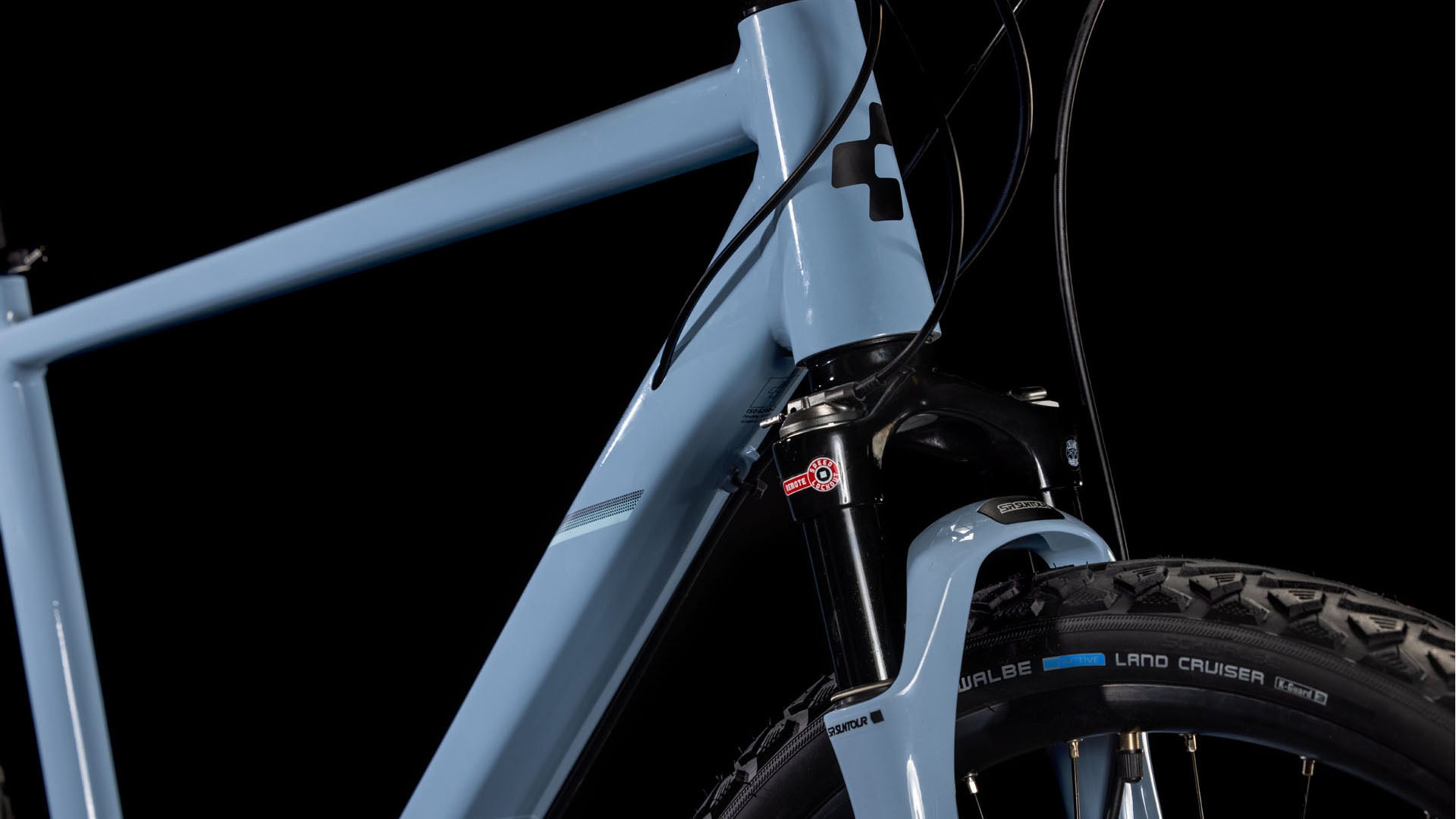 CUBE NATURE EXC 28 velosipēds - pigeonblue´n´black