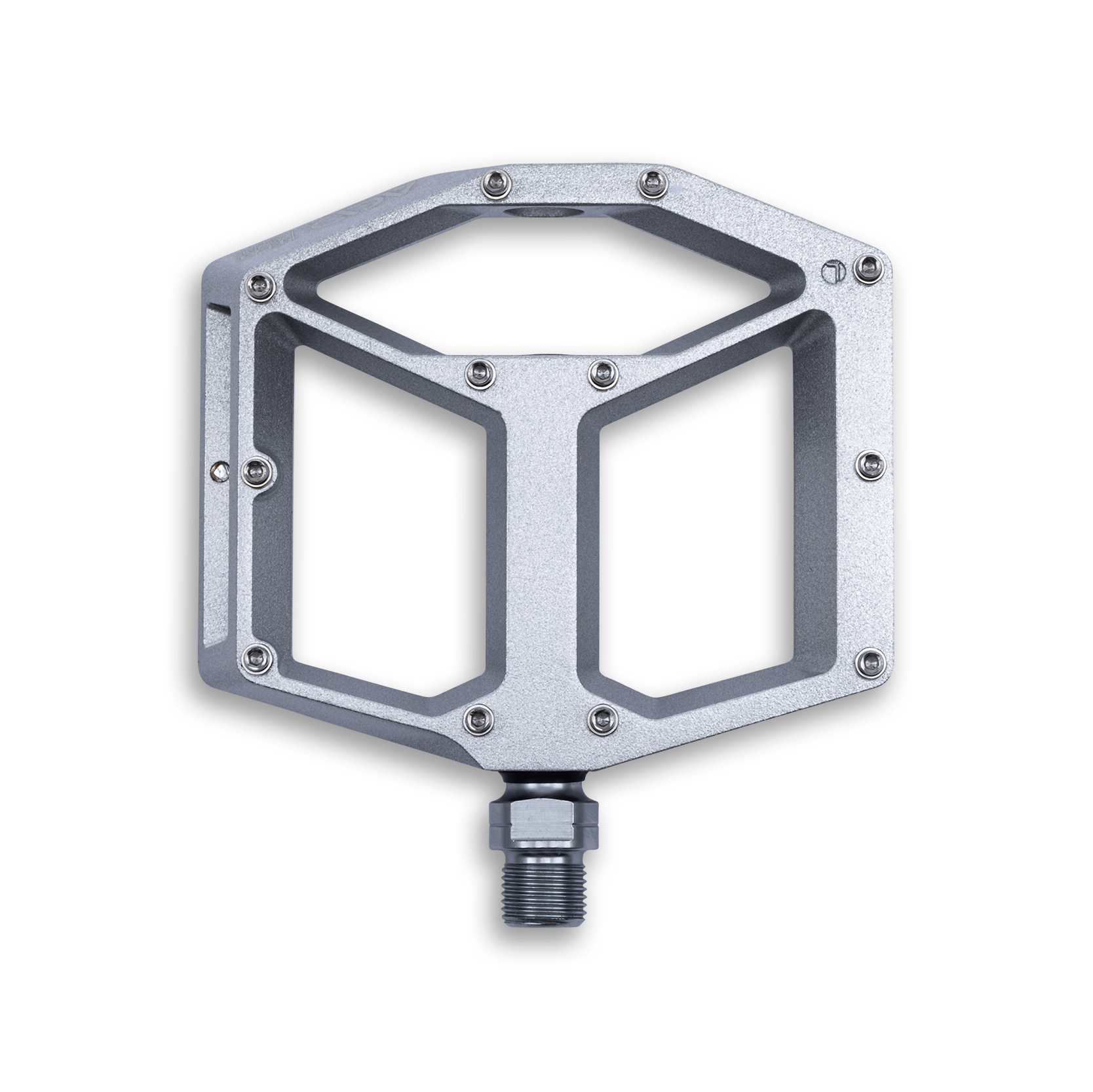 CUBE ACID FLAT A20 pedāļi - sudraba
