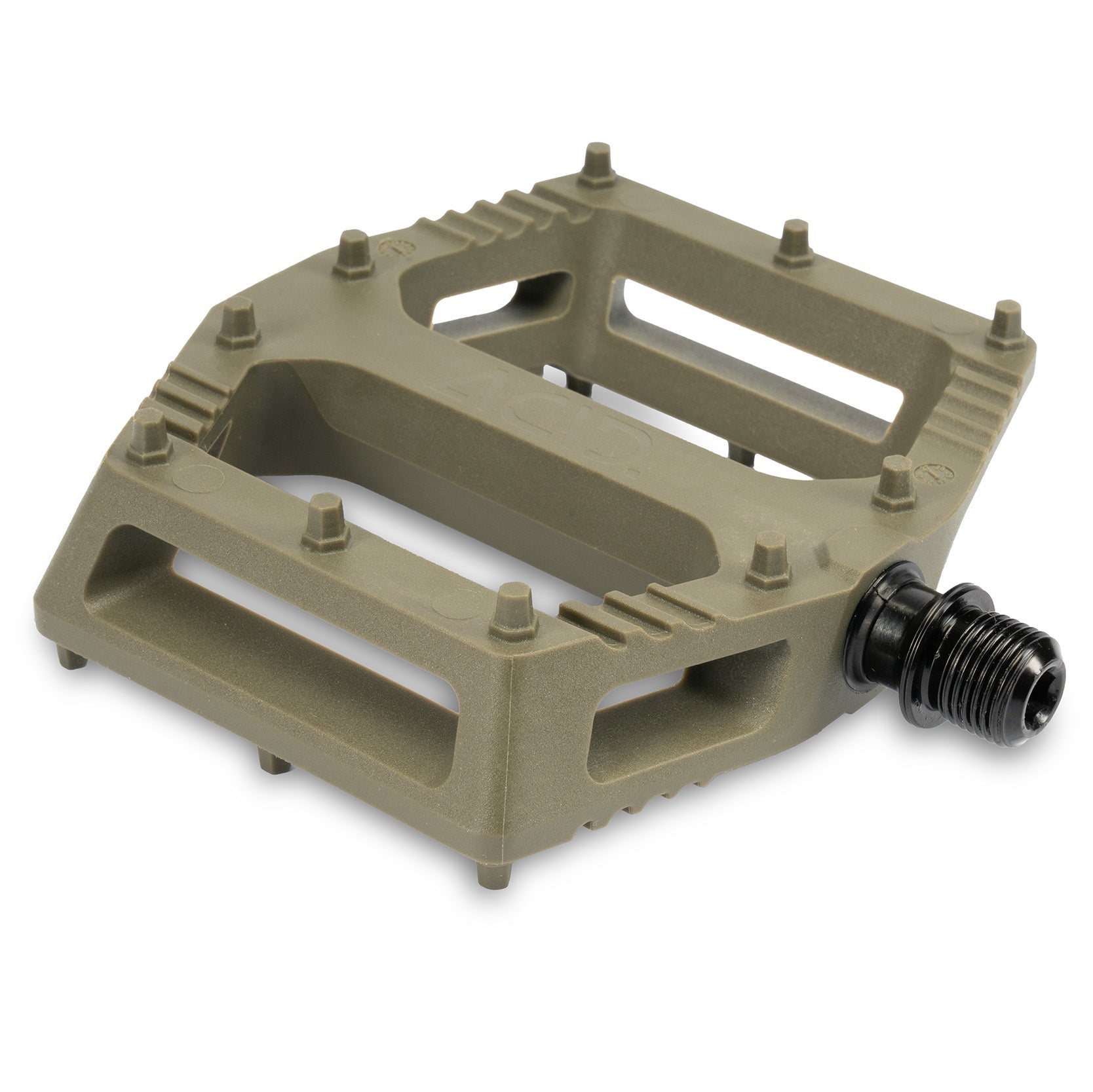 CUBE ACID FLAT C6 - ZP pedals - olive - ACID - Evelostore